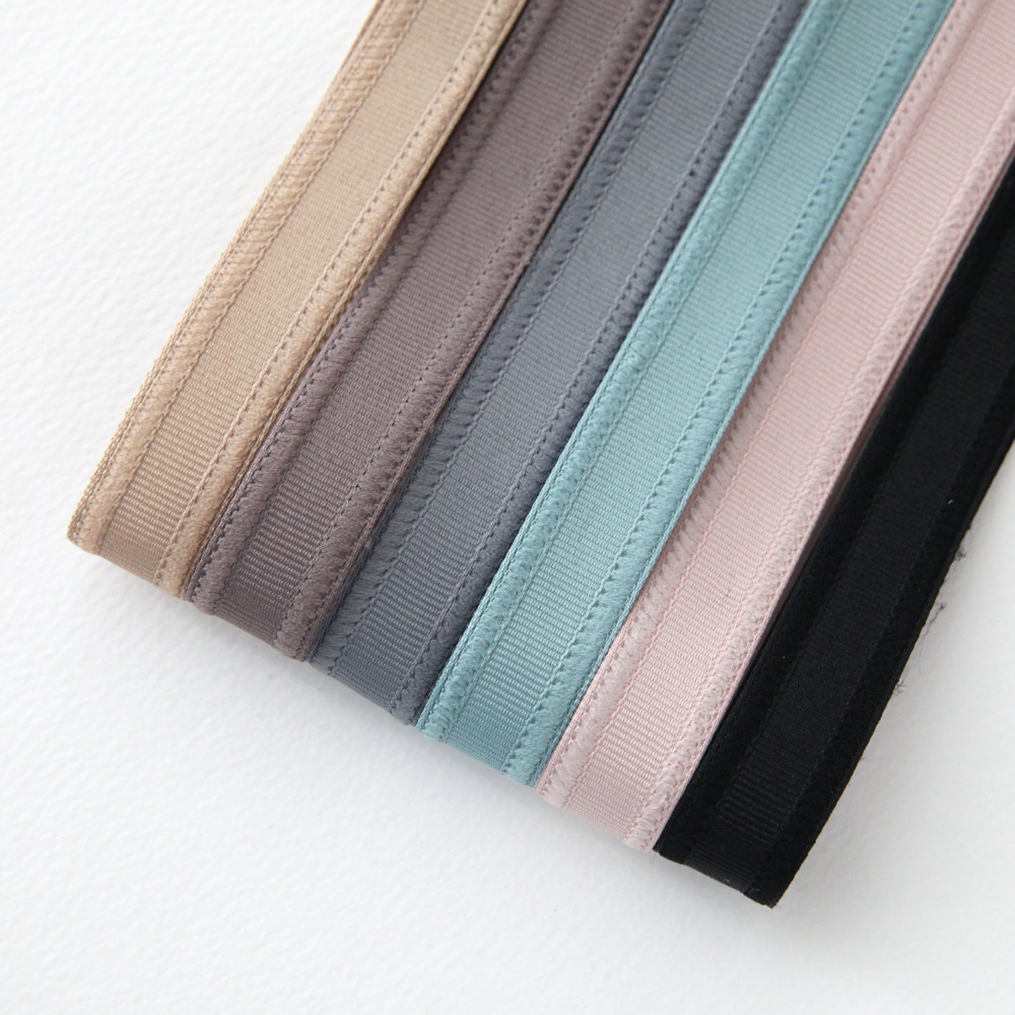 Interlock Grosgrain Ribbon 0.6inch (1.5cm) x 2/5/10Yards
