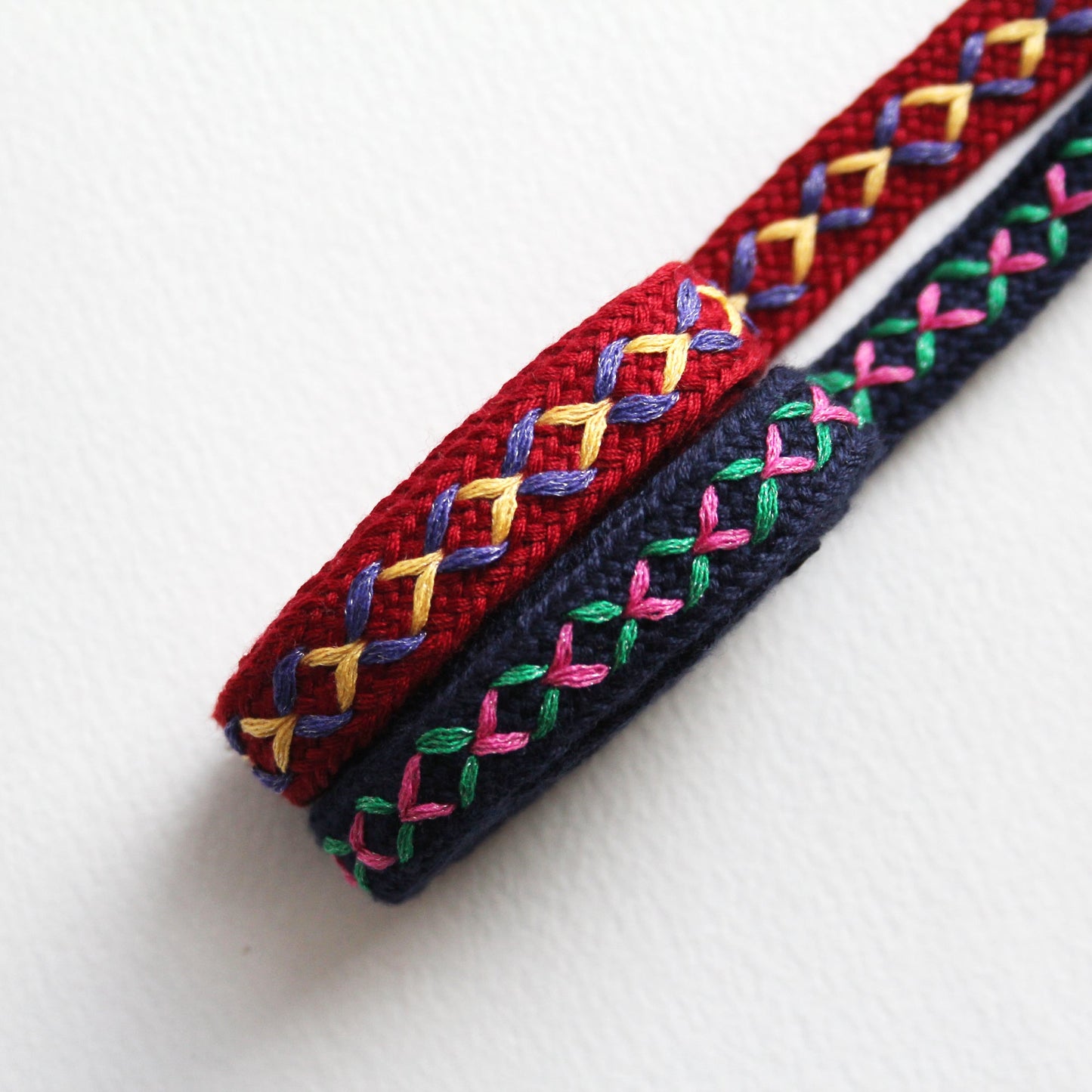 X-Stitch Knitted Ribbon 0.39inch (1cm) x 2/5/10Yards