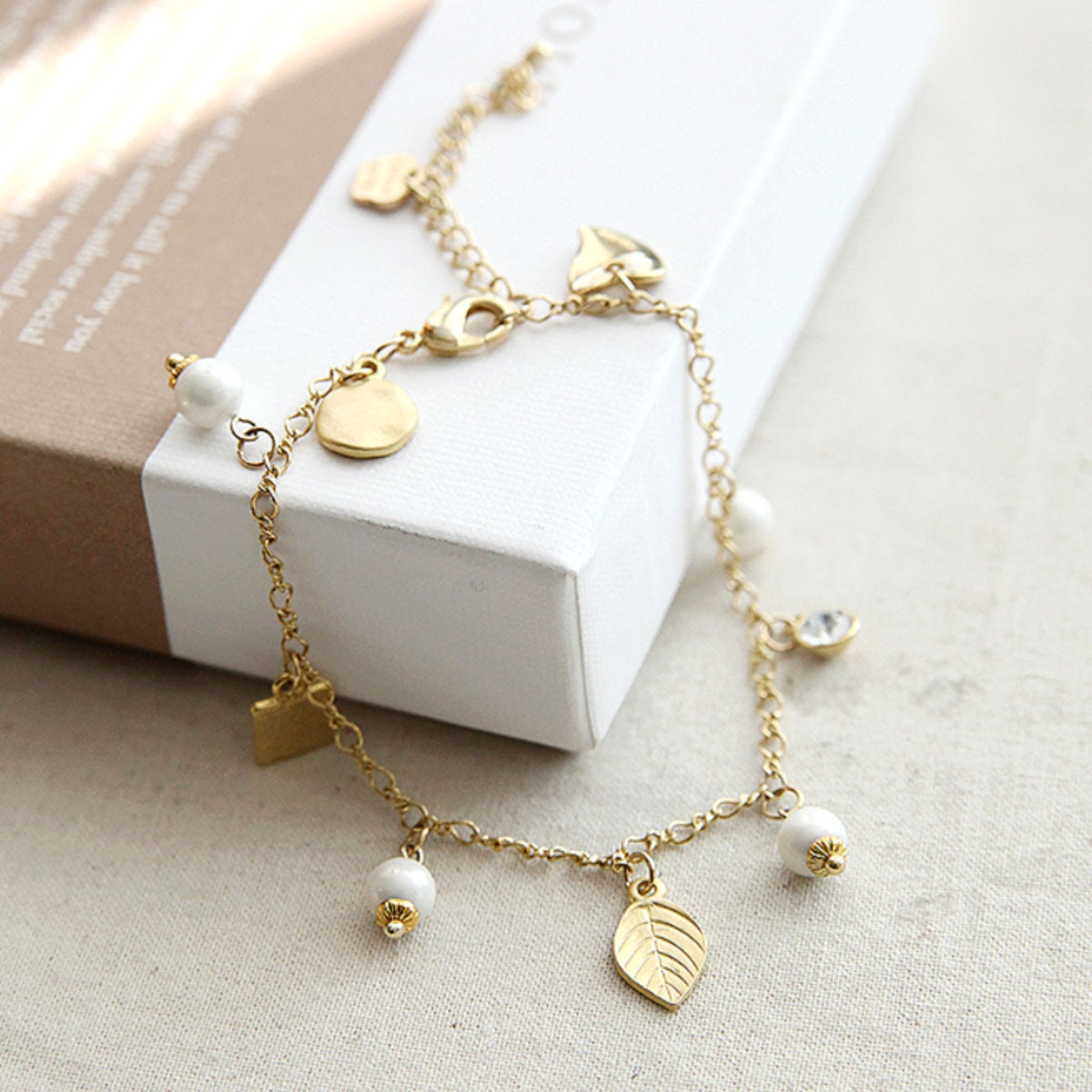 Wavy Heart-Shaped Charms