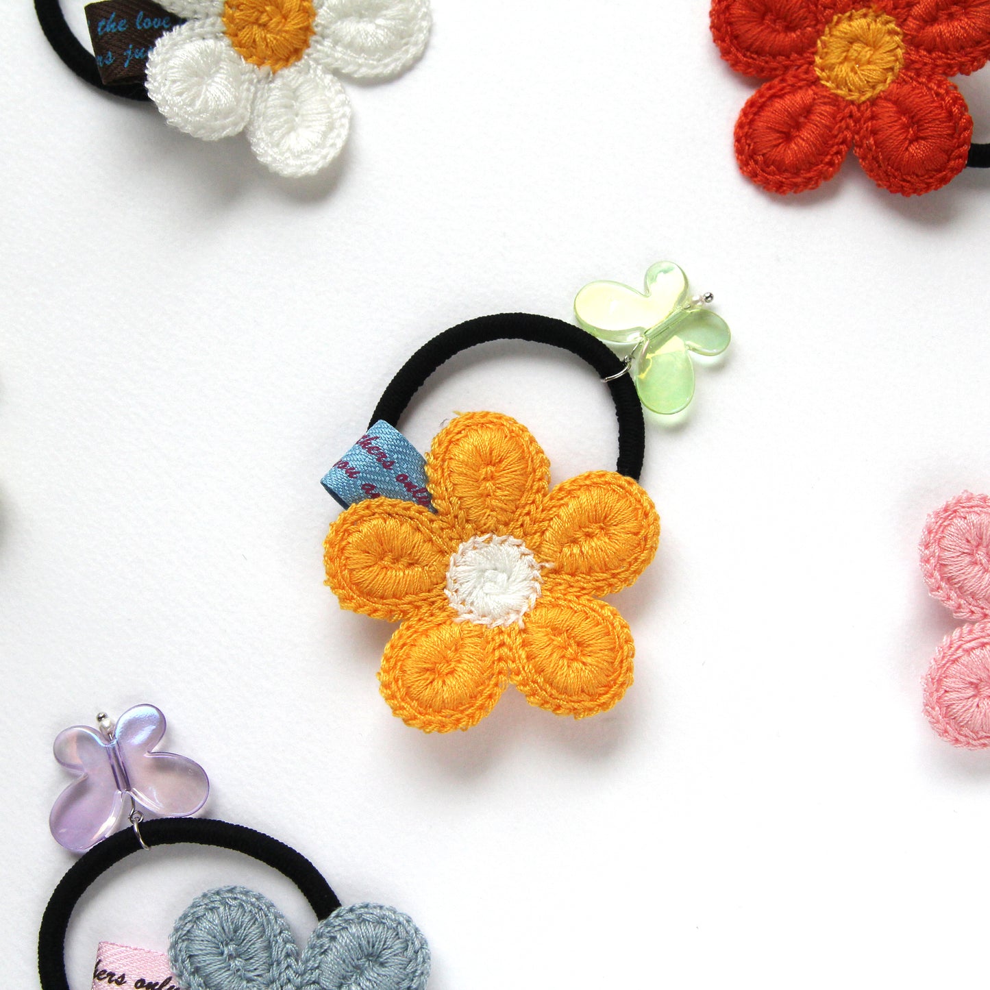 Embroidered Flower Patch 4/10pcs