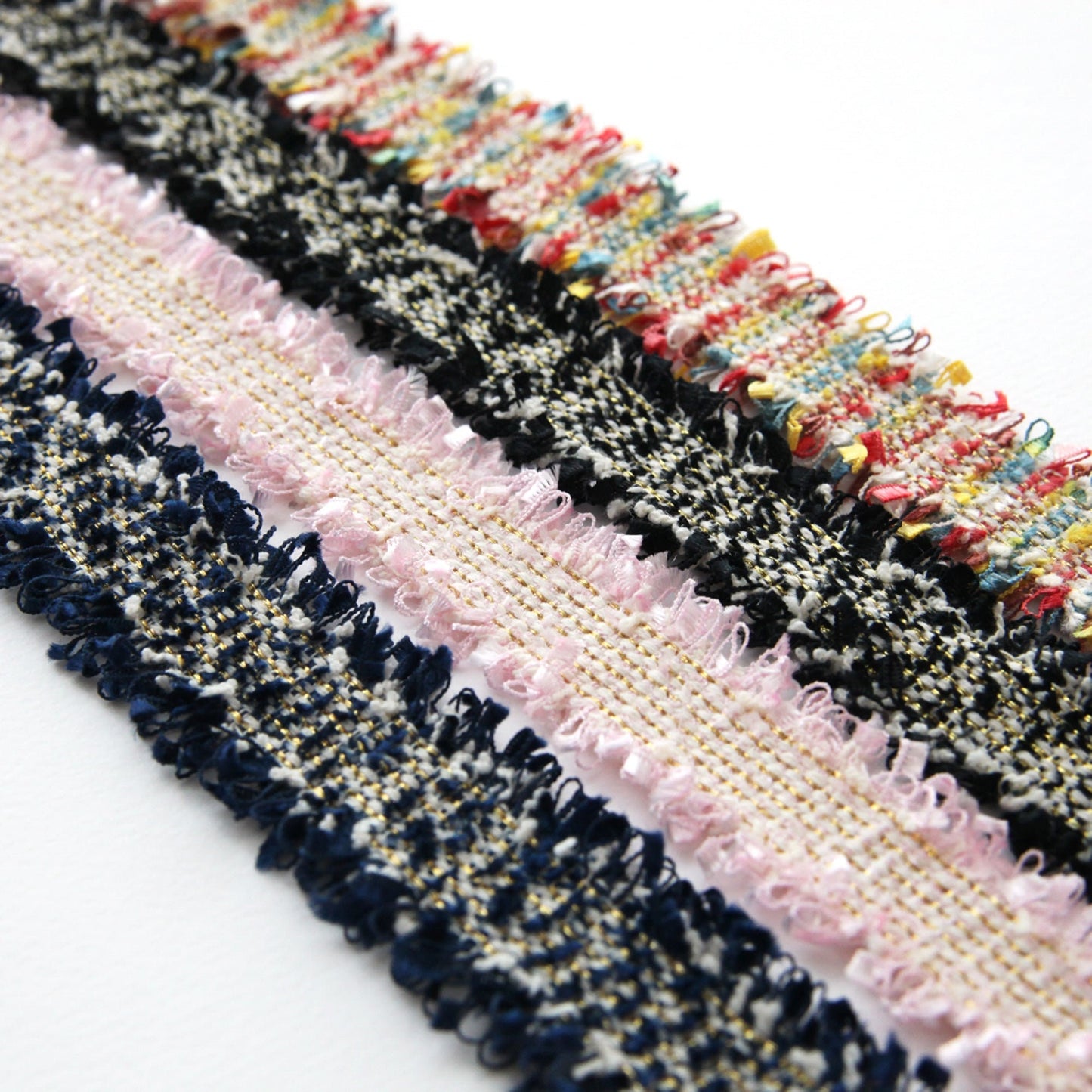 Tweed Ribbon Trim 1.2inch (3cm)x 5Yards