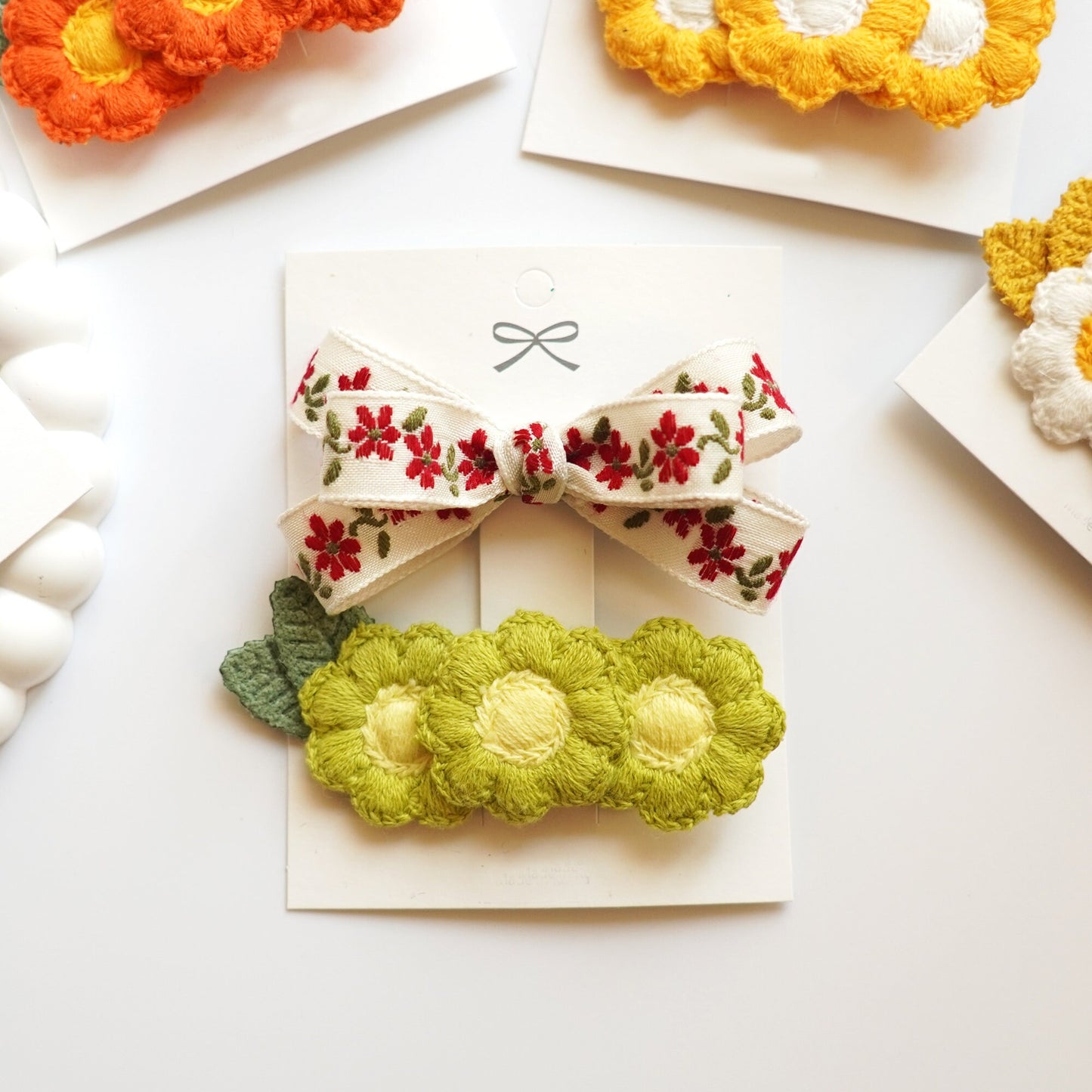 Sunny Meadow Hair Clip Set