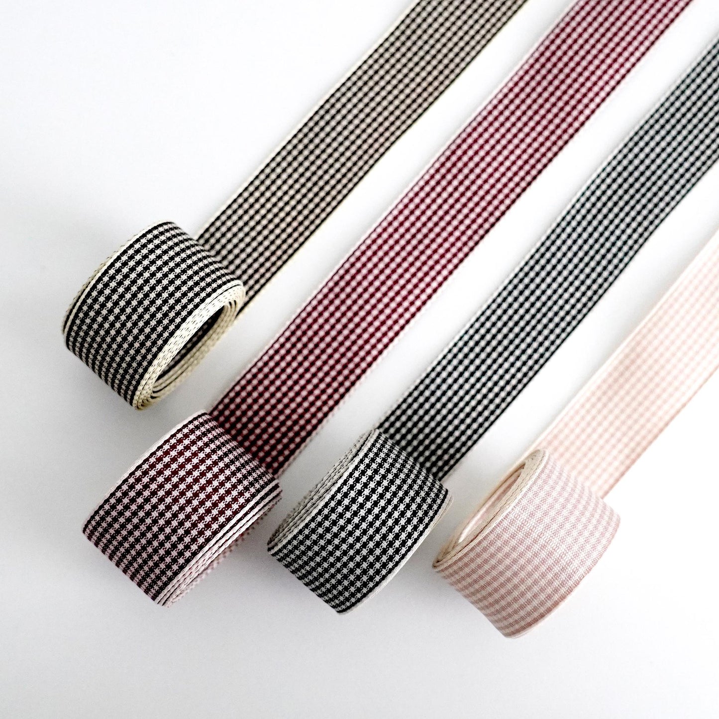 Gingham Check Ribbon 5Yards