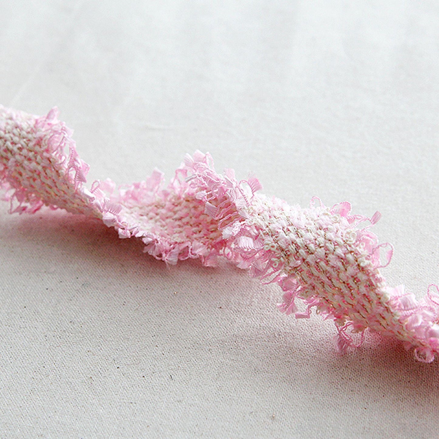 Pastel Tweed Ribbon DIY Sewing Supplies 1.18 inches x 2Yards