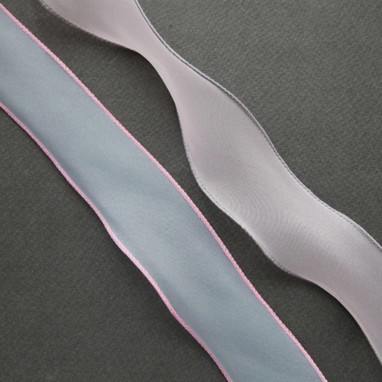 Pastel Wired Organza Ribbon, Sheer Edge 5Yards