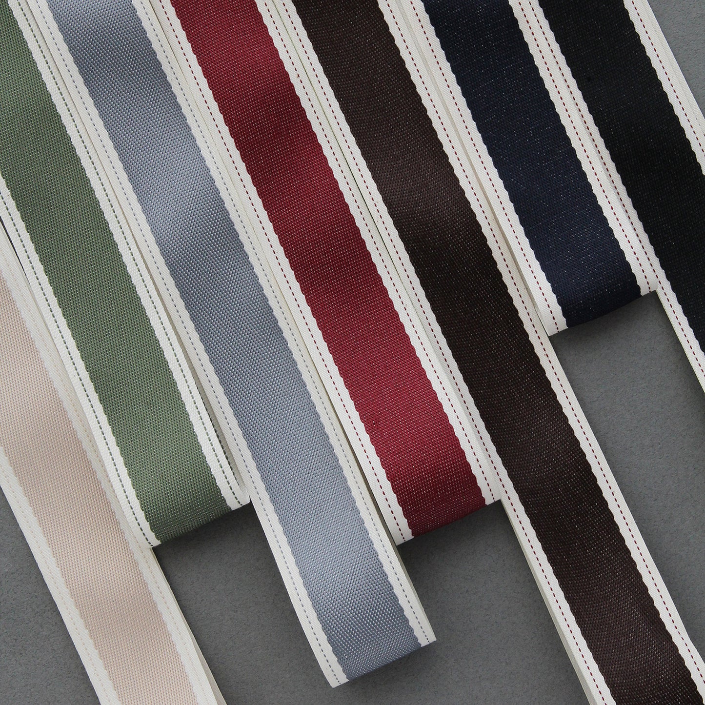 Stitched Edge Elegance Ribbon 1.57inch(4cm) x 2/5/10Yards