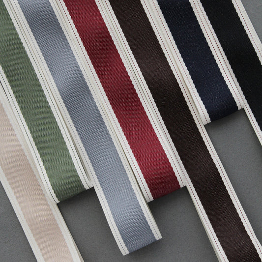 Stitched Edge Elegance Ribbon 1.57inch(4cm) x 2/5/10Yards