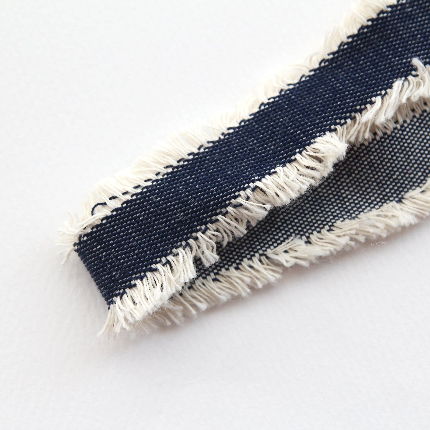 Denim Ribbon Trim with stamens  1.10inch (2.8cm) x 2/5/10Yards