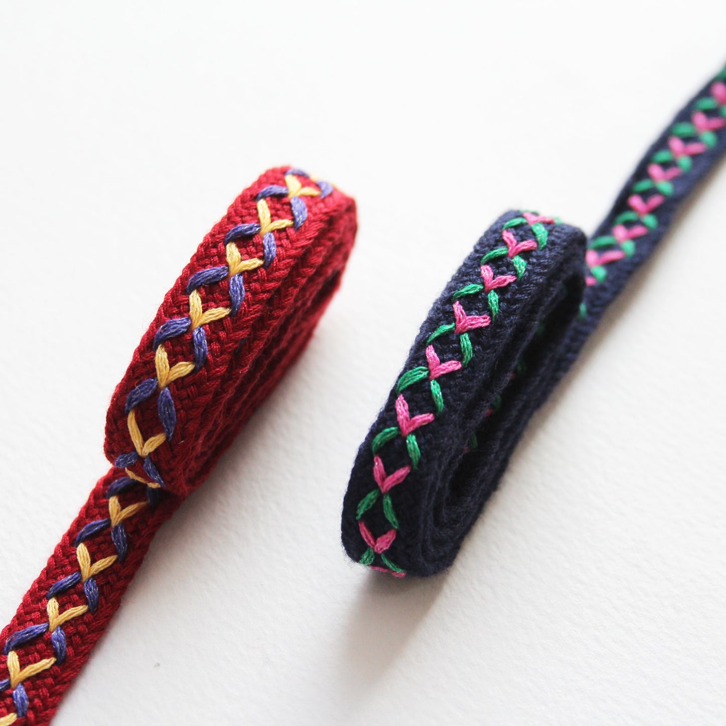X-Stitch Knitted Ribbon 0.39inch (1cm) x 2/5/10Yards