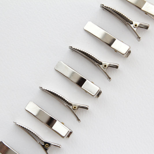 1.37inch(3.5cm) Silver Alligator Clips 5/10/50pcs