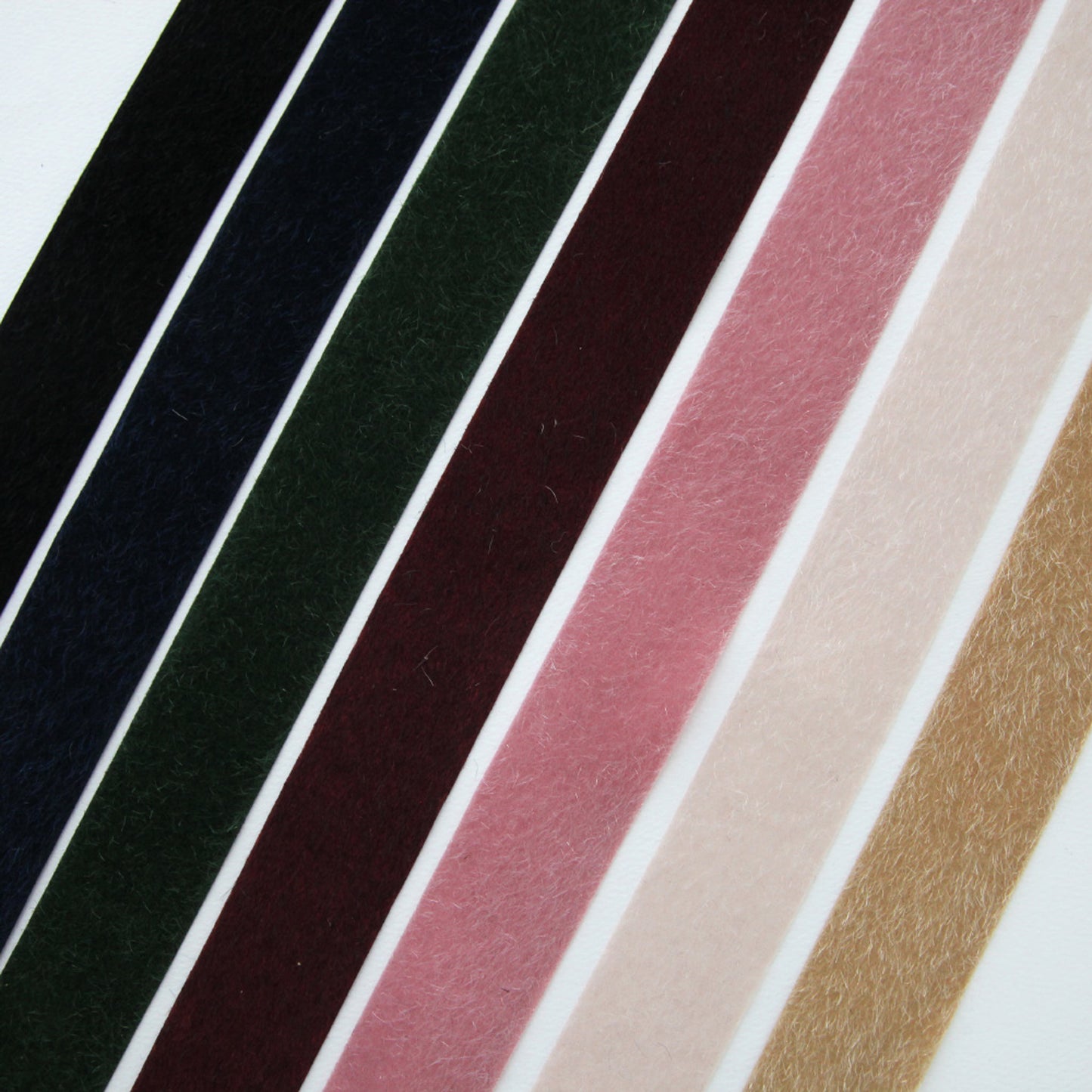 Glossy Wool Elegance Ribbon 1.49inch (3.8cm) x 2/5/10Yards