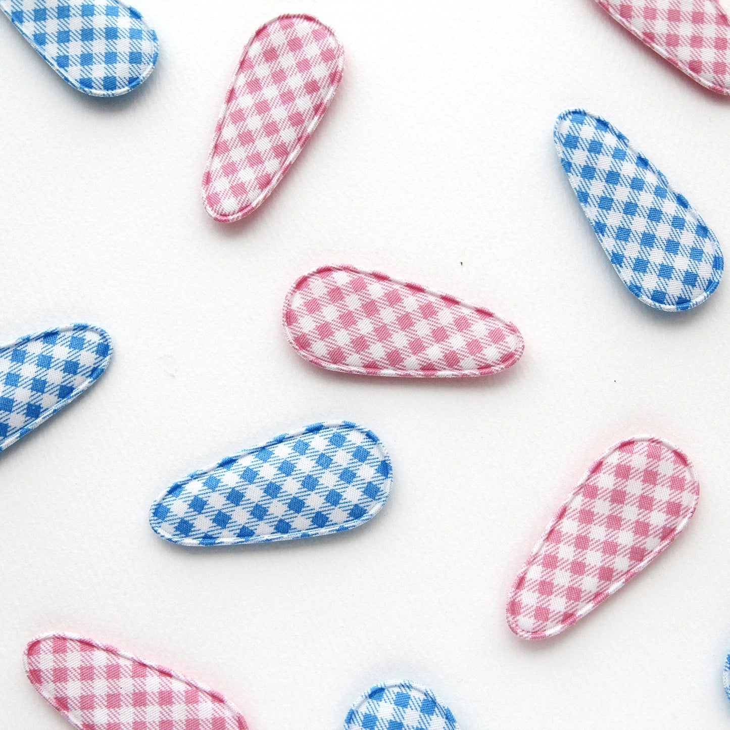 4/10pcsCool Check Hair Snap Clip Covers [P408]