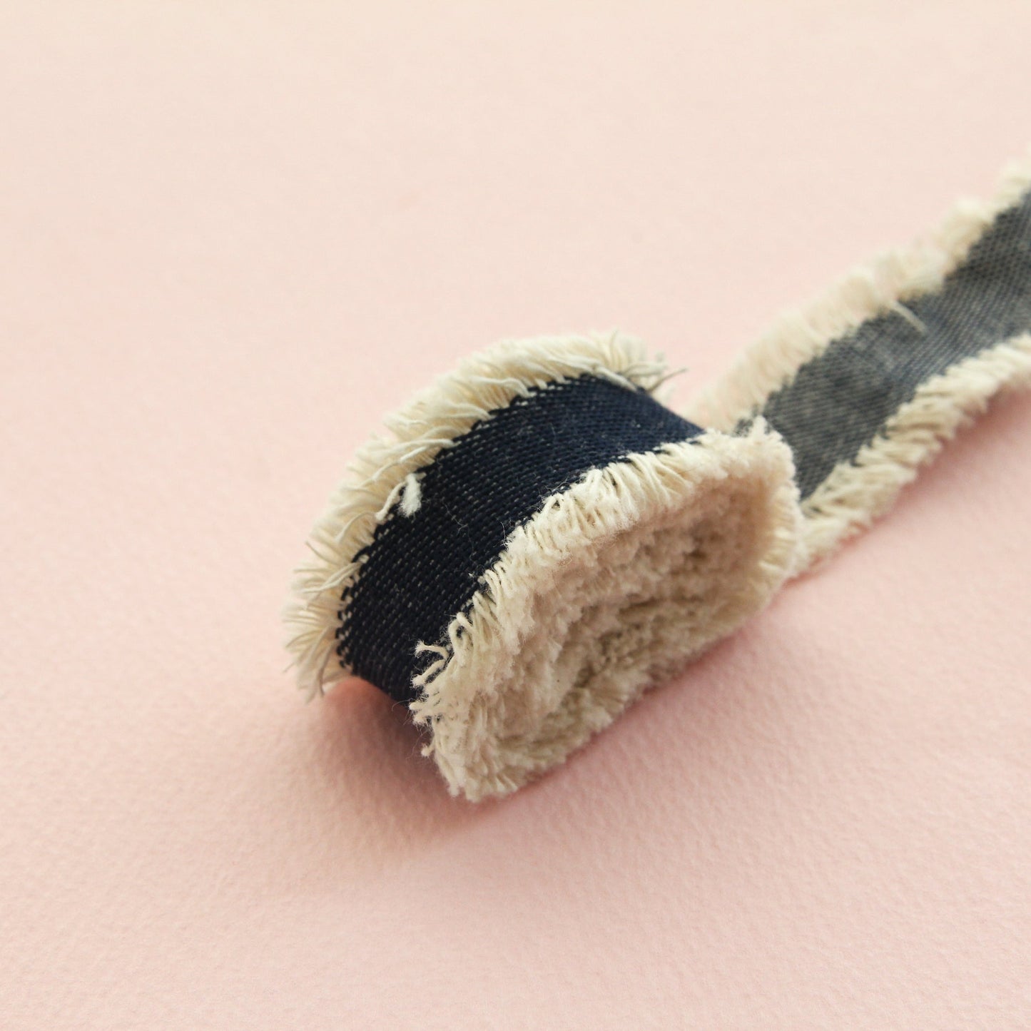 Denim Ribbon Trim with stamens  1.10inch (2.8cm) x 2/5/10Yards