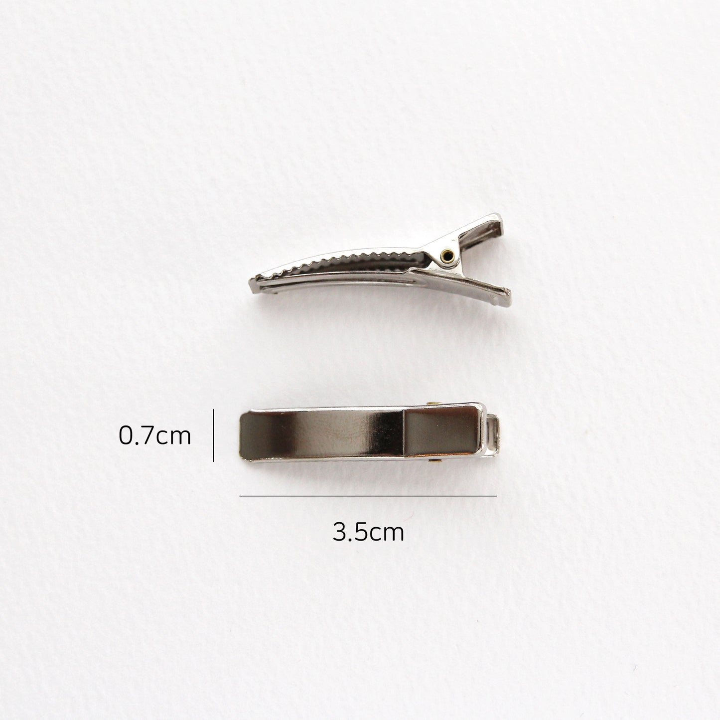 1.37inch(3.5cm) Silver Alligator Clips 5/10/50pcs