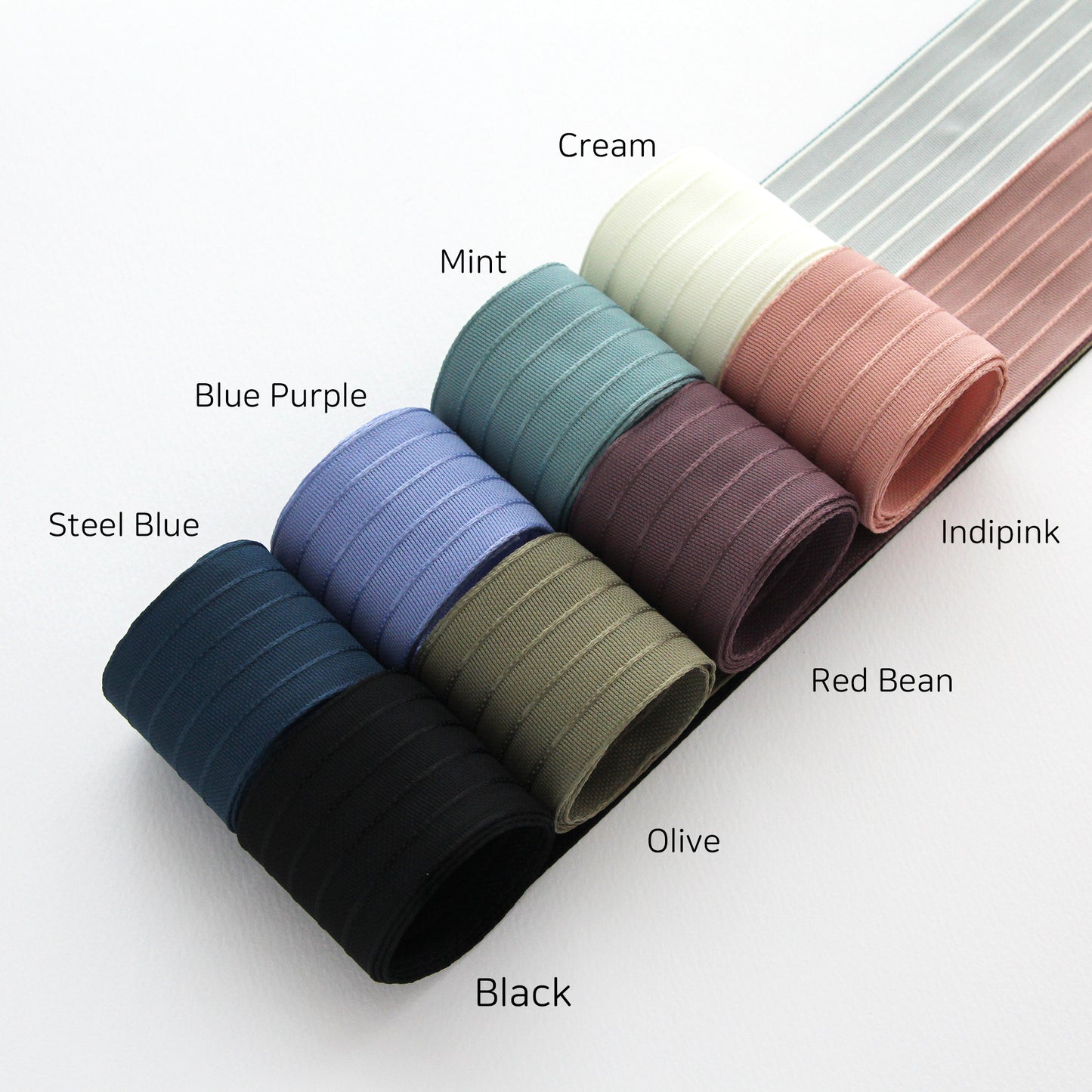 Stripe Mesh Ribbon 1.06/1.57inch (2.7cm/4cm)x2Yards