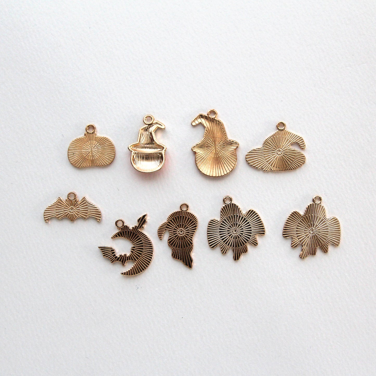 Halloween enamel charms 4/10/30pcs