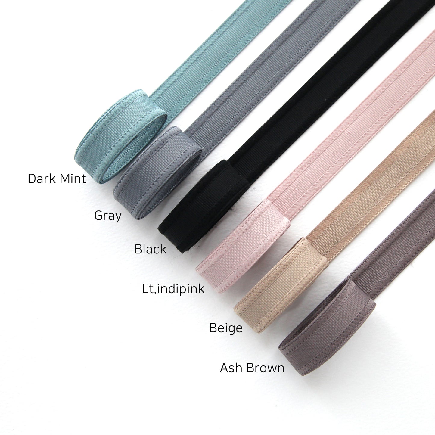 Interlock Grosgrain Ribbon 0.6inch (1.5cm) x 2/5/10Yards