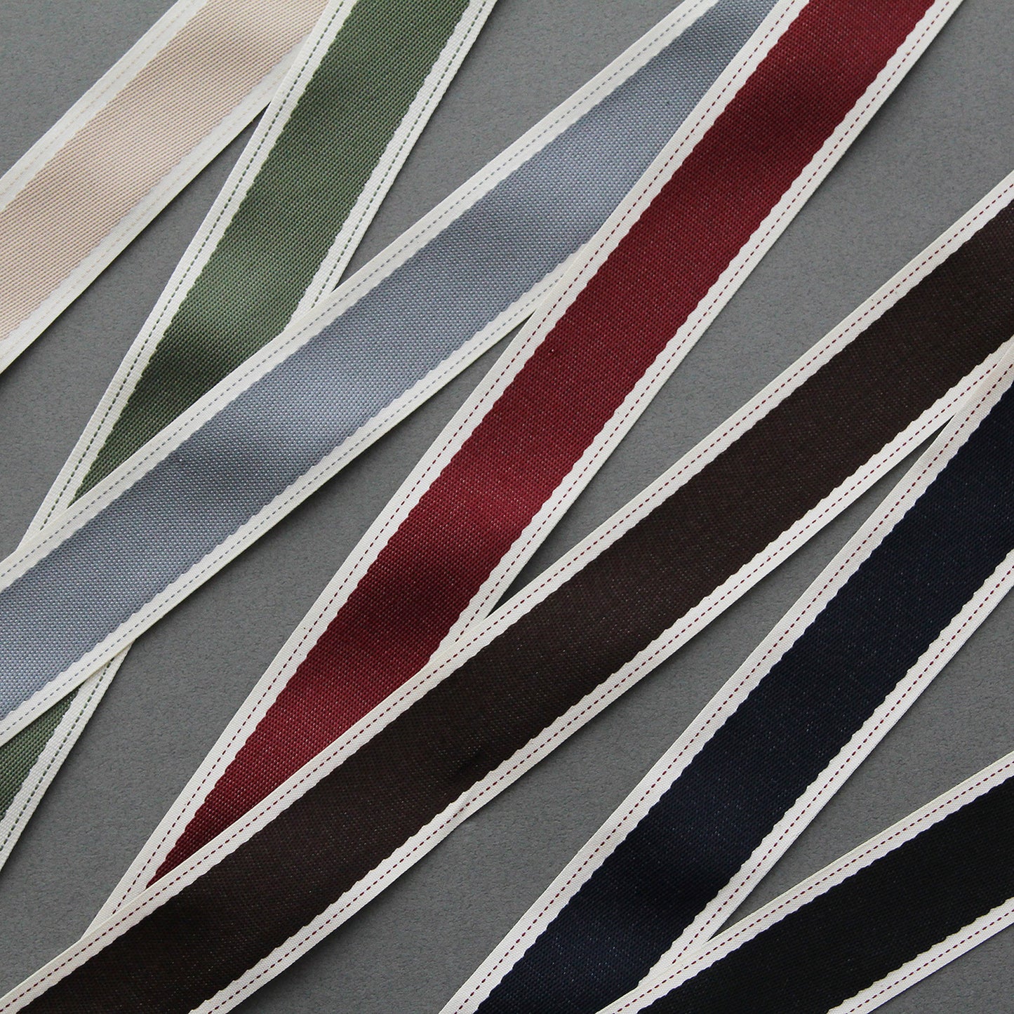 Stitched Edge Elegance Ribbon 1.57inch(4cm) x 2/5/10Yards