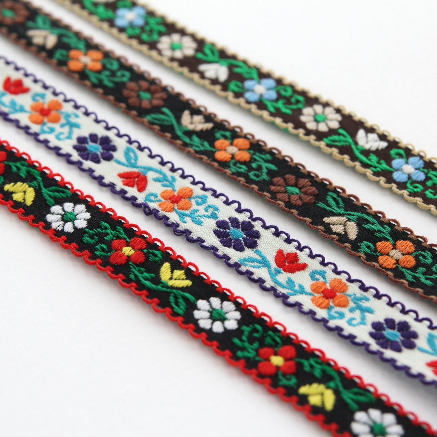 Blossom Stitch Ribbon 0.59inch (1.5cm) x 2/5/10Yards