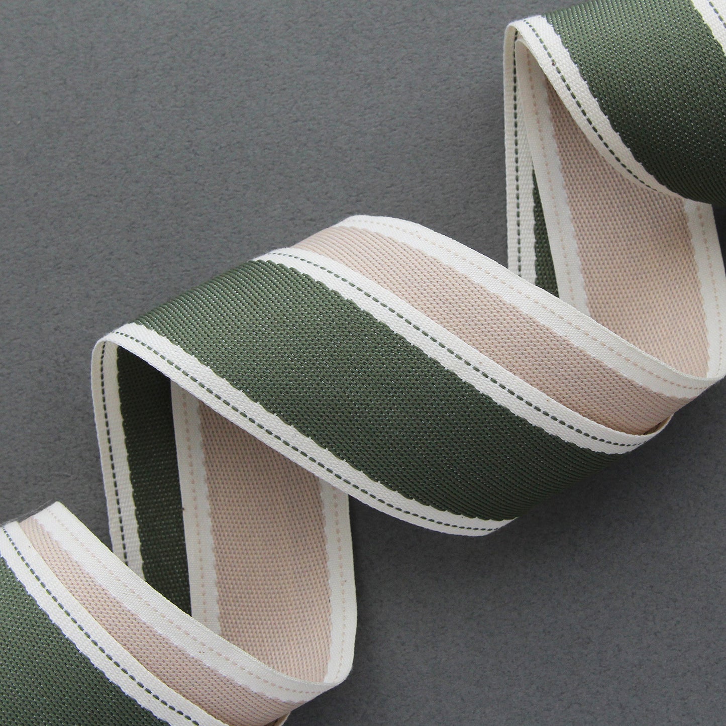 Stitched Edge Elegance Ribbon 1.57inch(4cm) x 2/5/10Yards