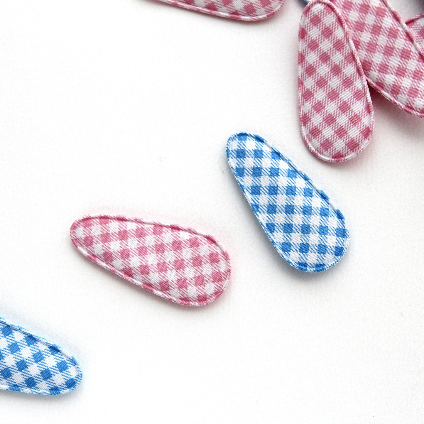 4/10pcsCool Check Hair Snap Clip Covers [P408]