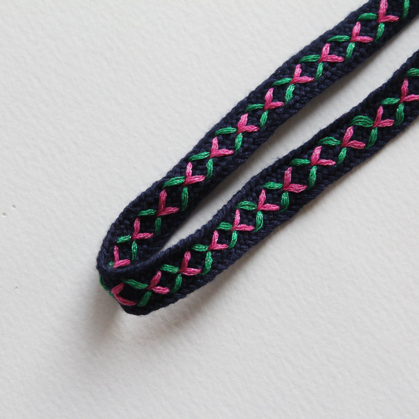X-Stitch Knitted Ribbon 0.39inch (1cm) x 2/5/10Yards