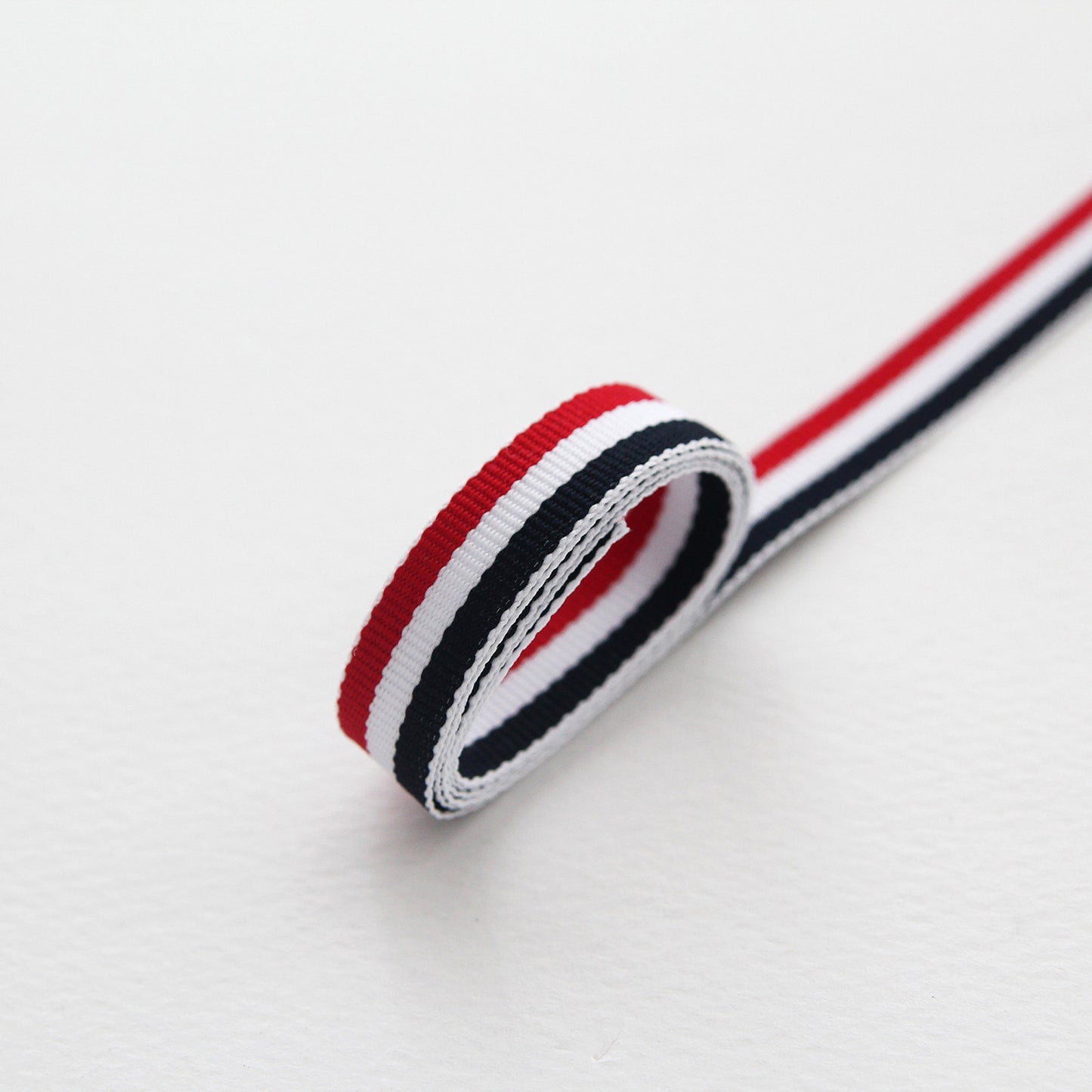 Cool Tricolor Ribbon 0.39inch (1cm) x 2/5/10Yards