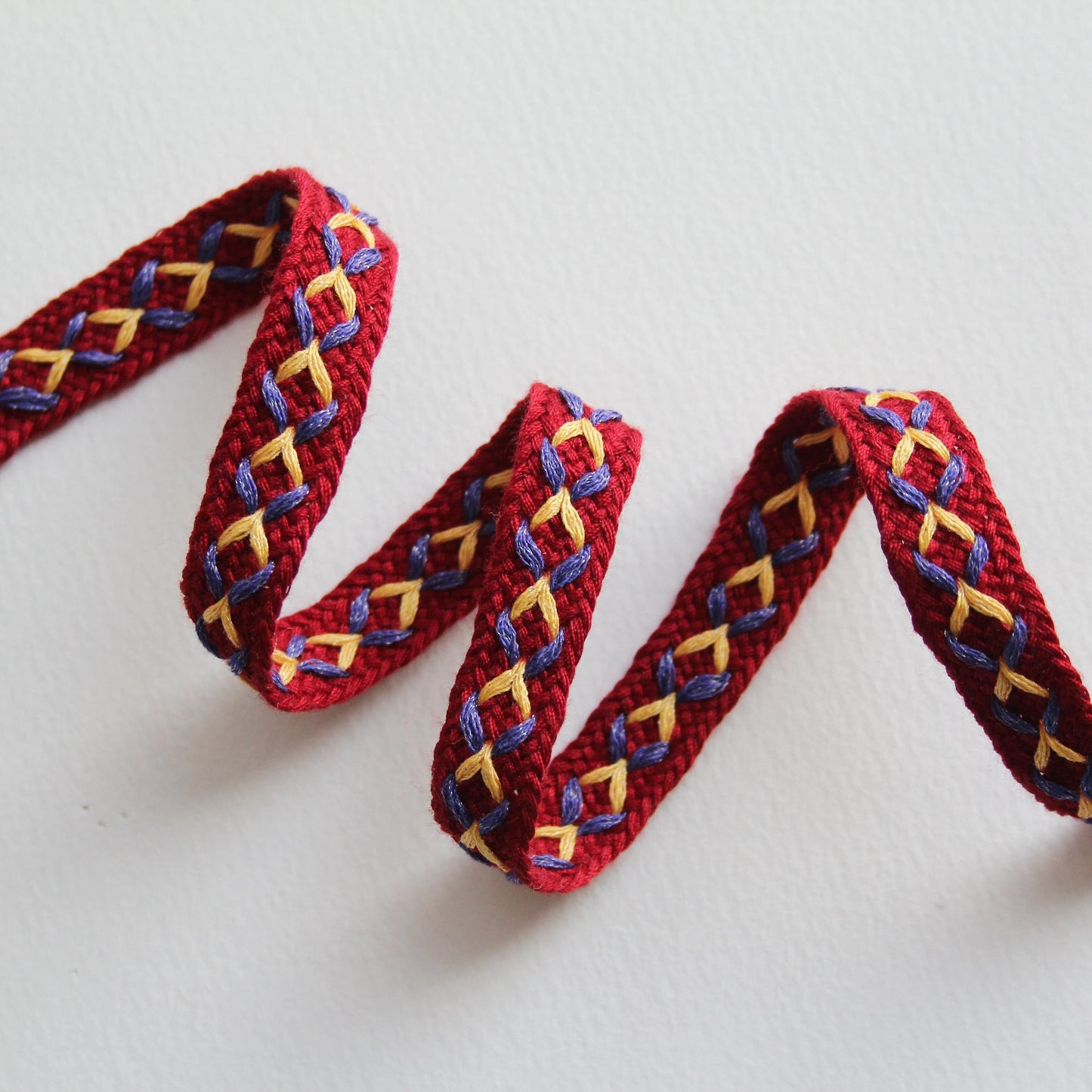 X-Stitch Knitted Ribbon 0.39inch (1cm) x 2/5/10Yards