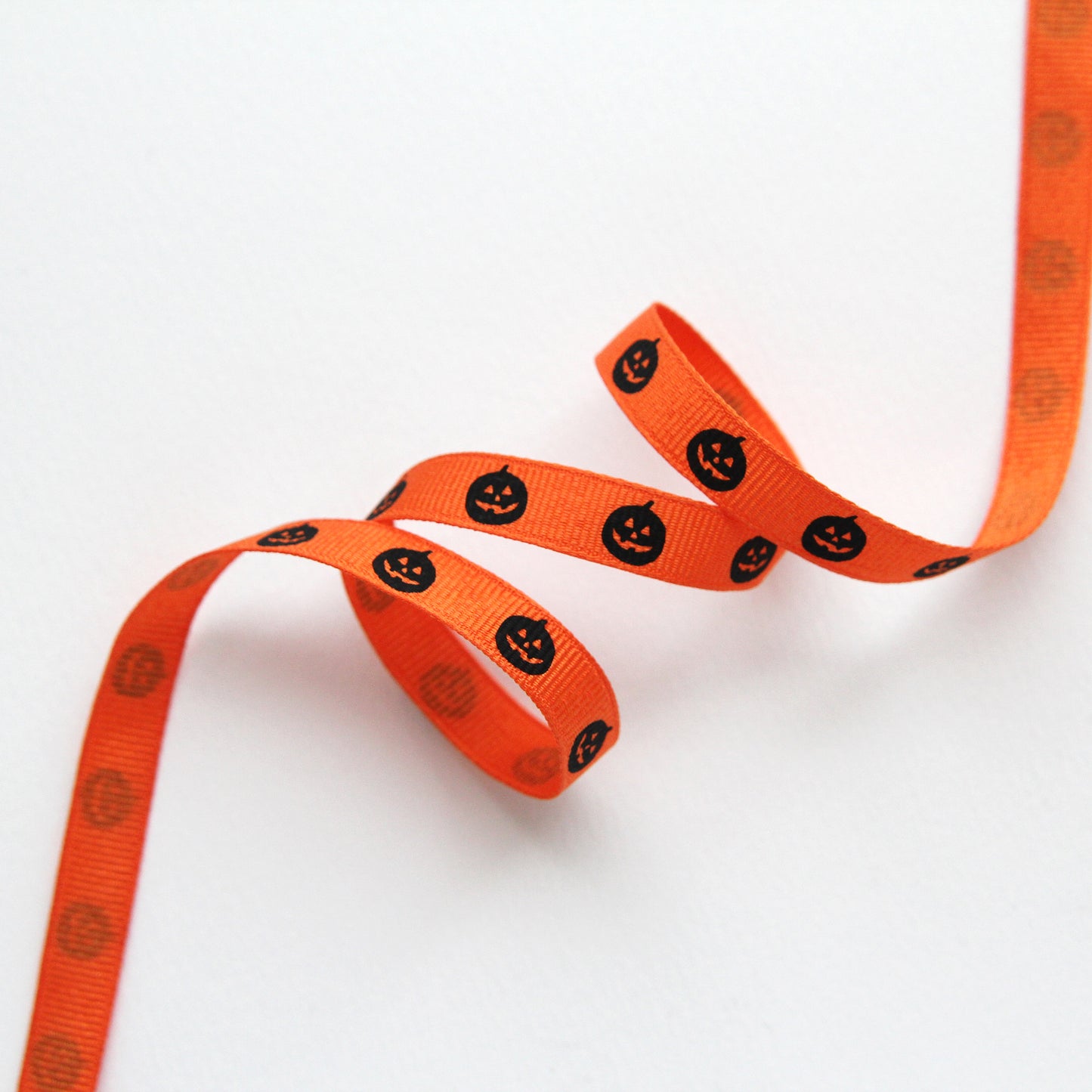 Halloween Pumpkin  Ribbon 0.39/0.98inch (1cm/2.5cm) x 2Yards