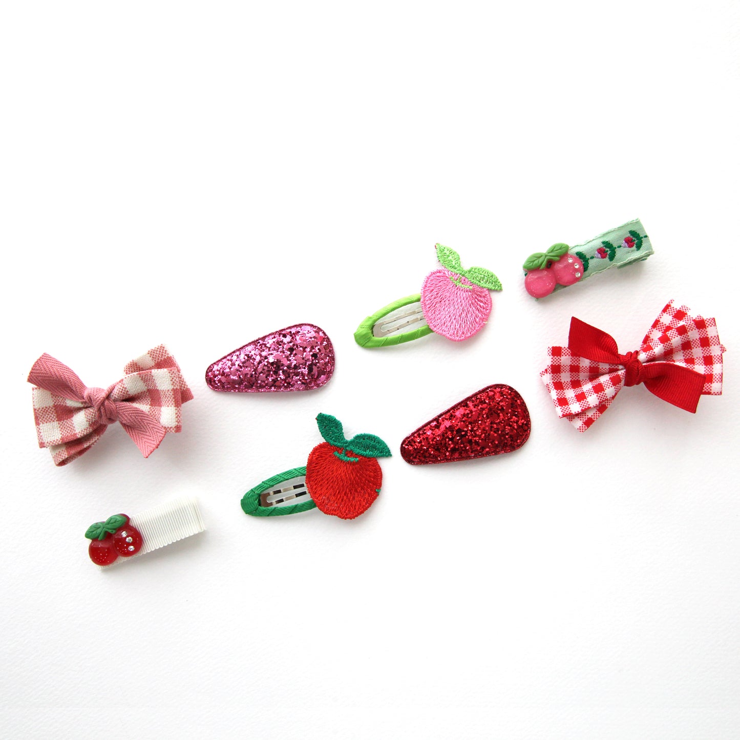 Apple Cherry Hair Accessories Set