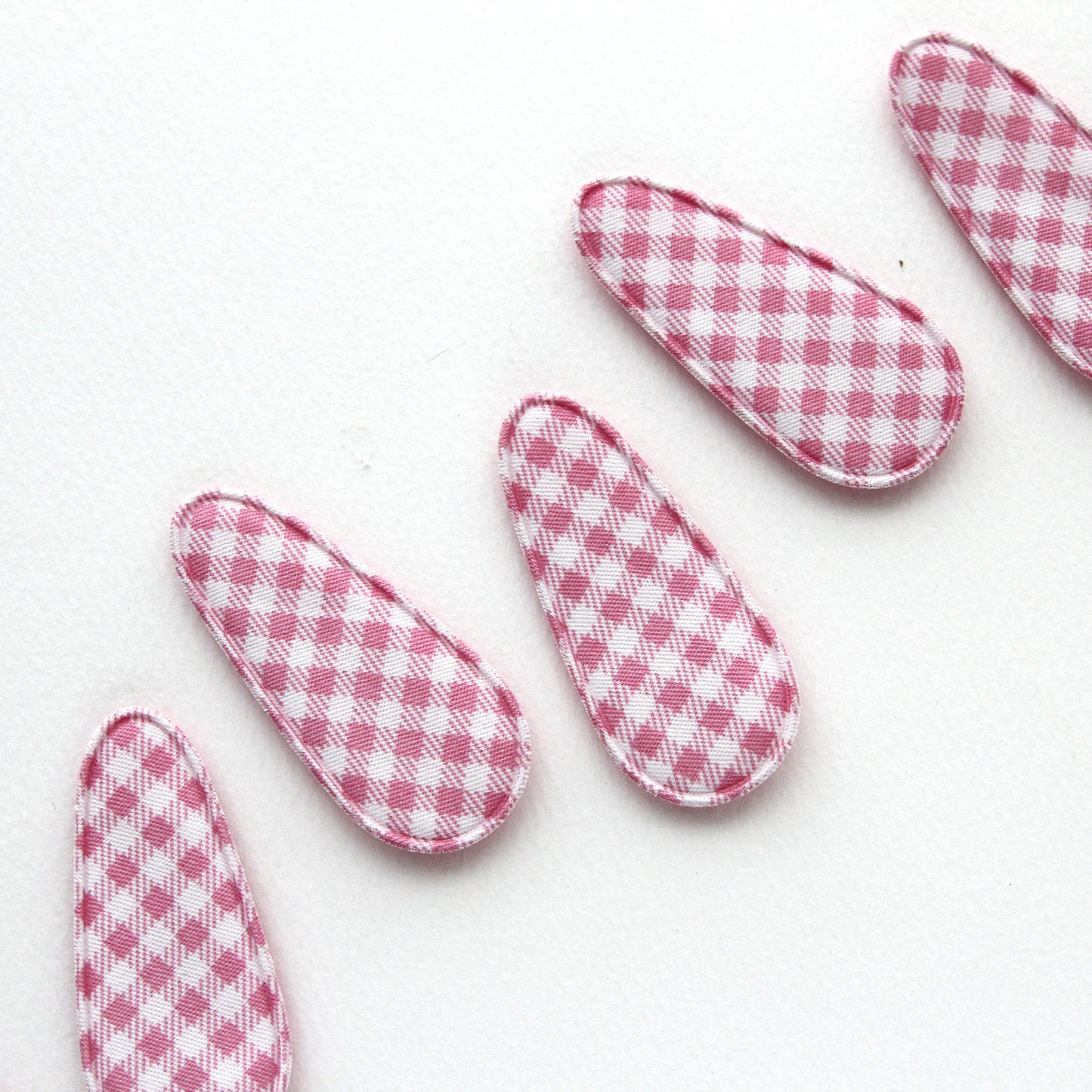 4/10pcsCool Check Hair Snap Clip Covers [P408]