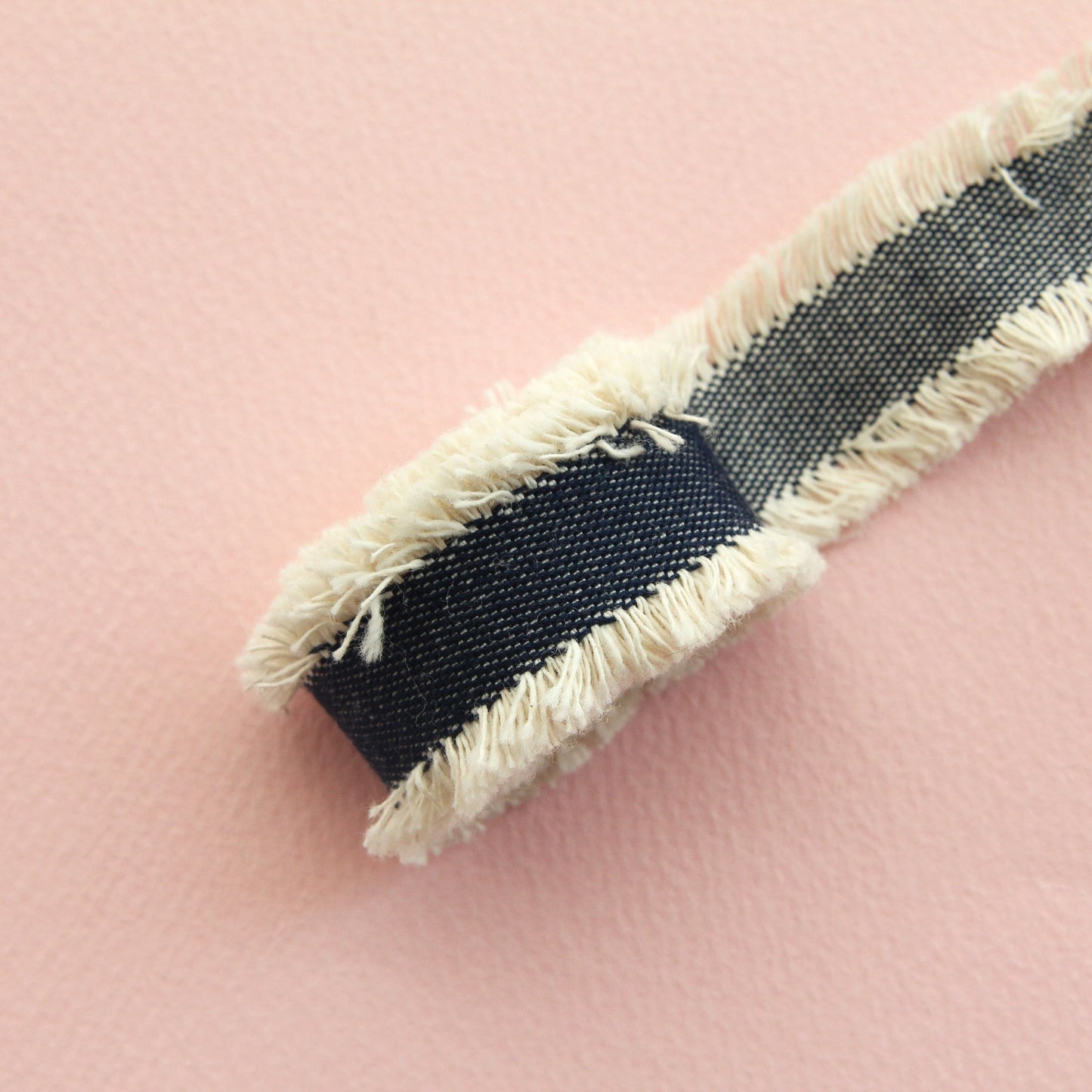 Denim Ribbon Trim with stamens  1.10inch (2.8cm) x 2/5/10Yards