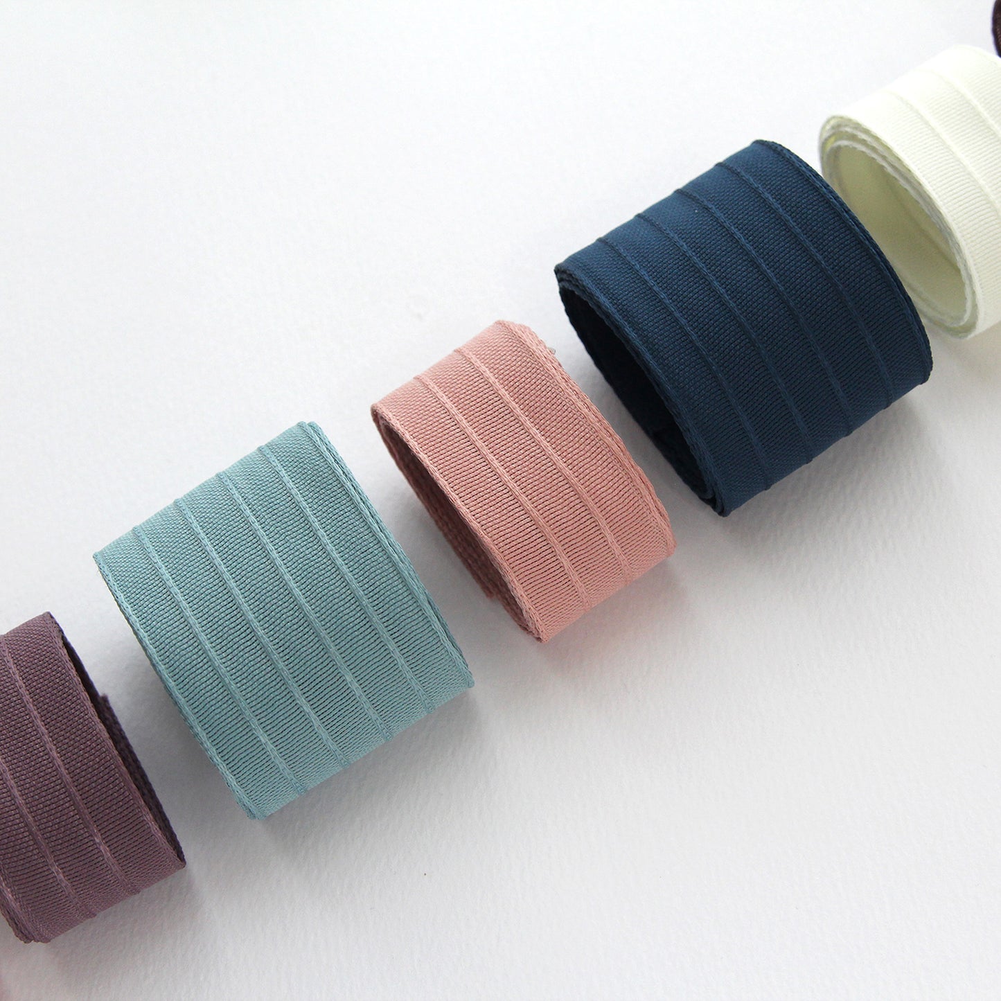 Stripe Mesh Ribbon 1.06/1.57inch (2.7cm/4cm)x2Yards