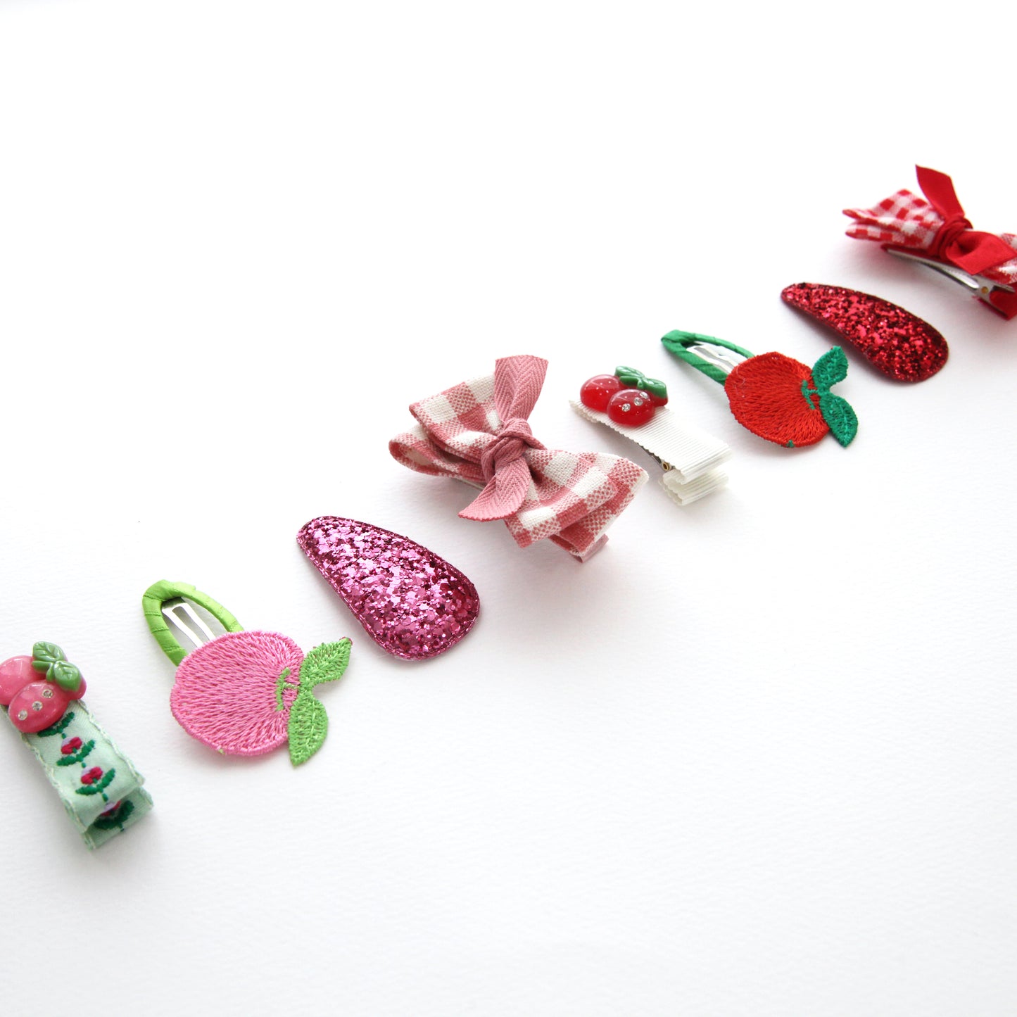 Apple Cherry Hair Accessories Set