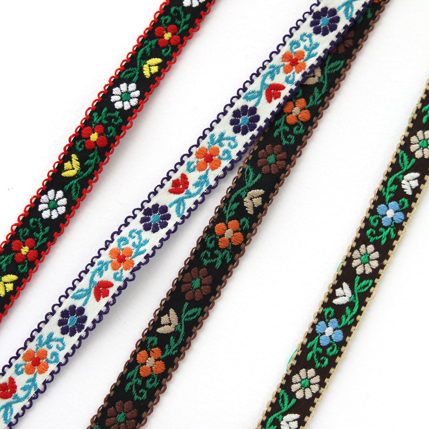 Blossom Stitch Ribbon 0.59inch (1.5cm) x 2/5/10Yards