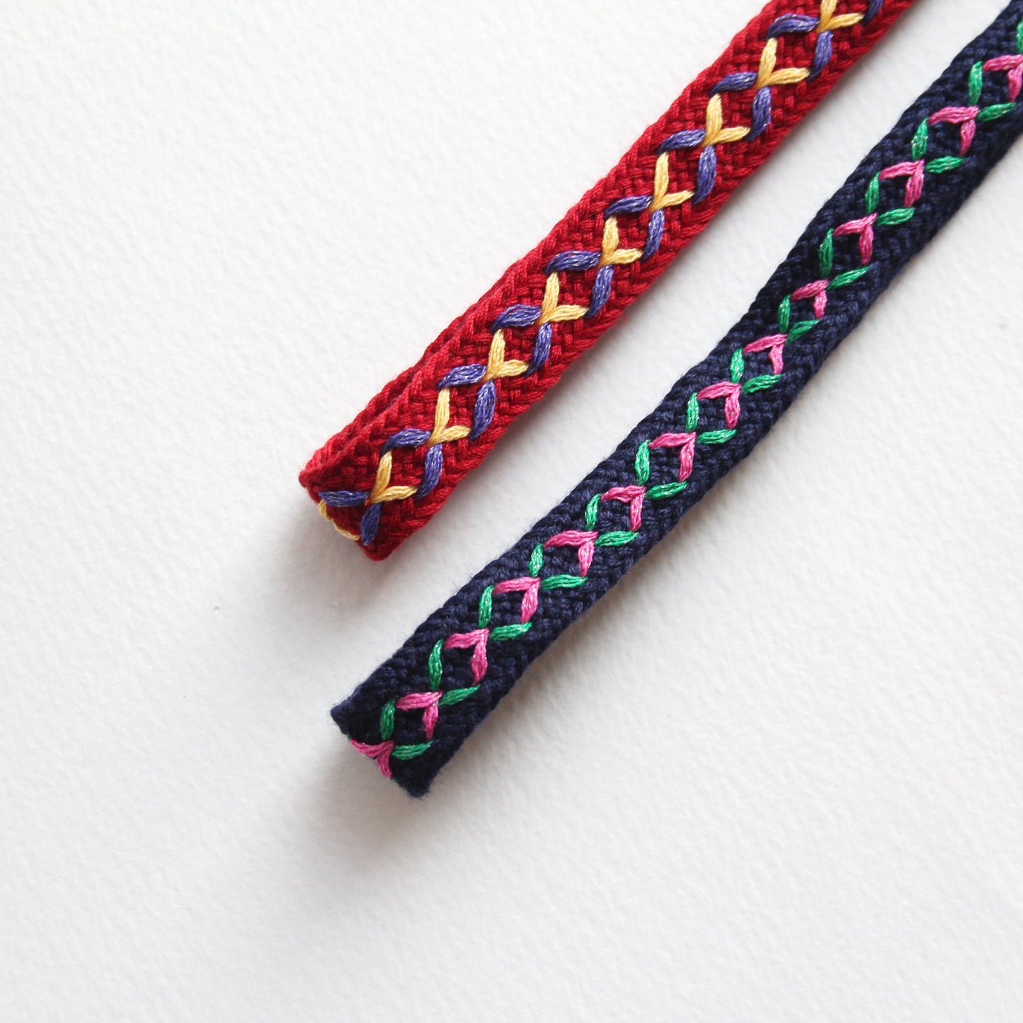 X-Stitch Knitted Ribbon 0.39inch (1cm) x 2/5/10Yards