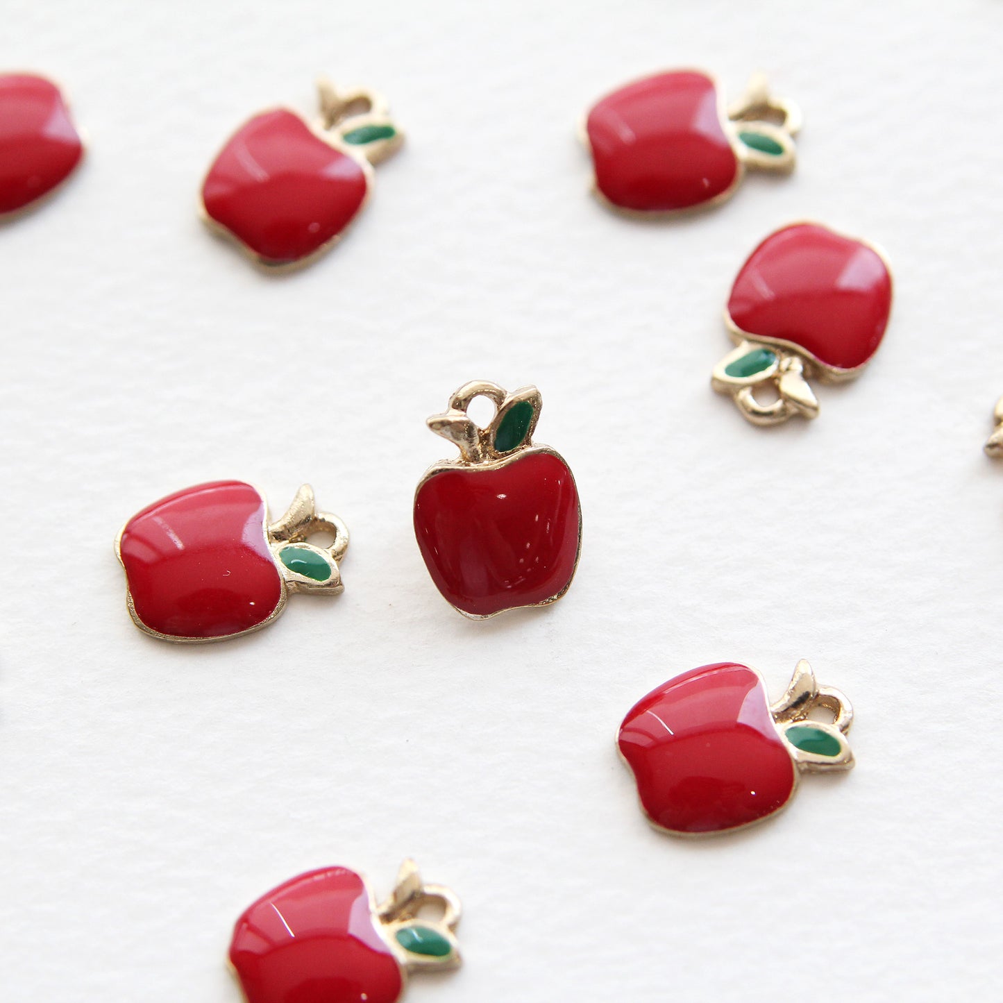 5pcs Enamel Fruit Charms[J524]