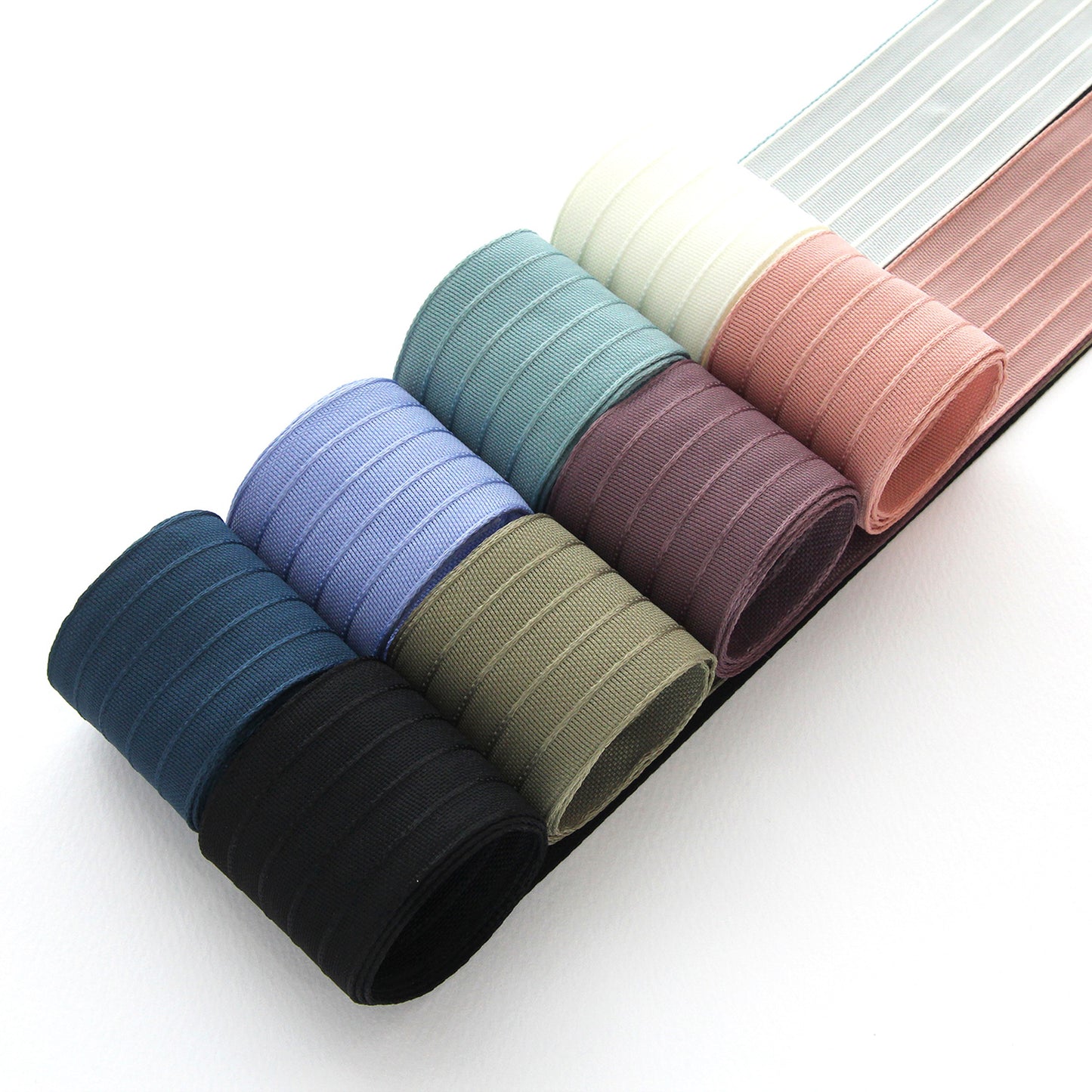 Stripe Mesh Ribbon 1.06/1.57inch (2.7cm/4cm)x2Yards
