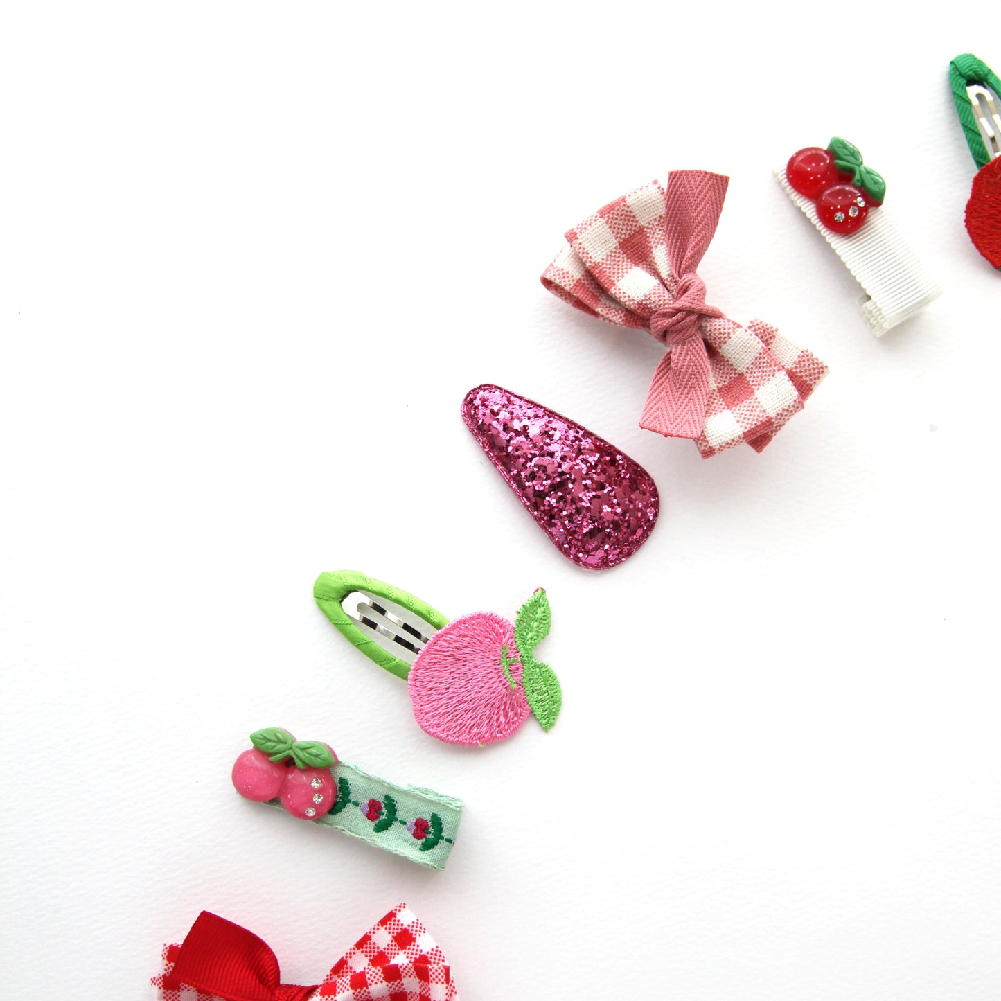 Apple Cherry Hair Accessories Set