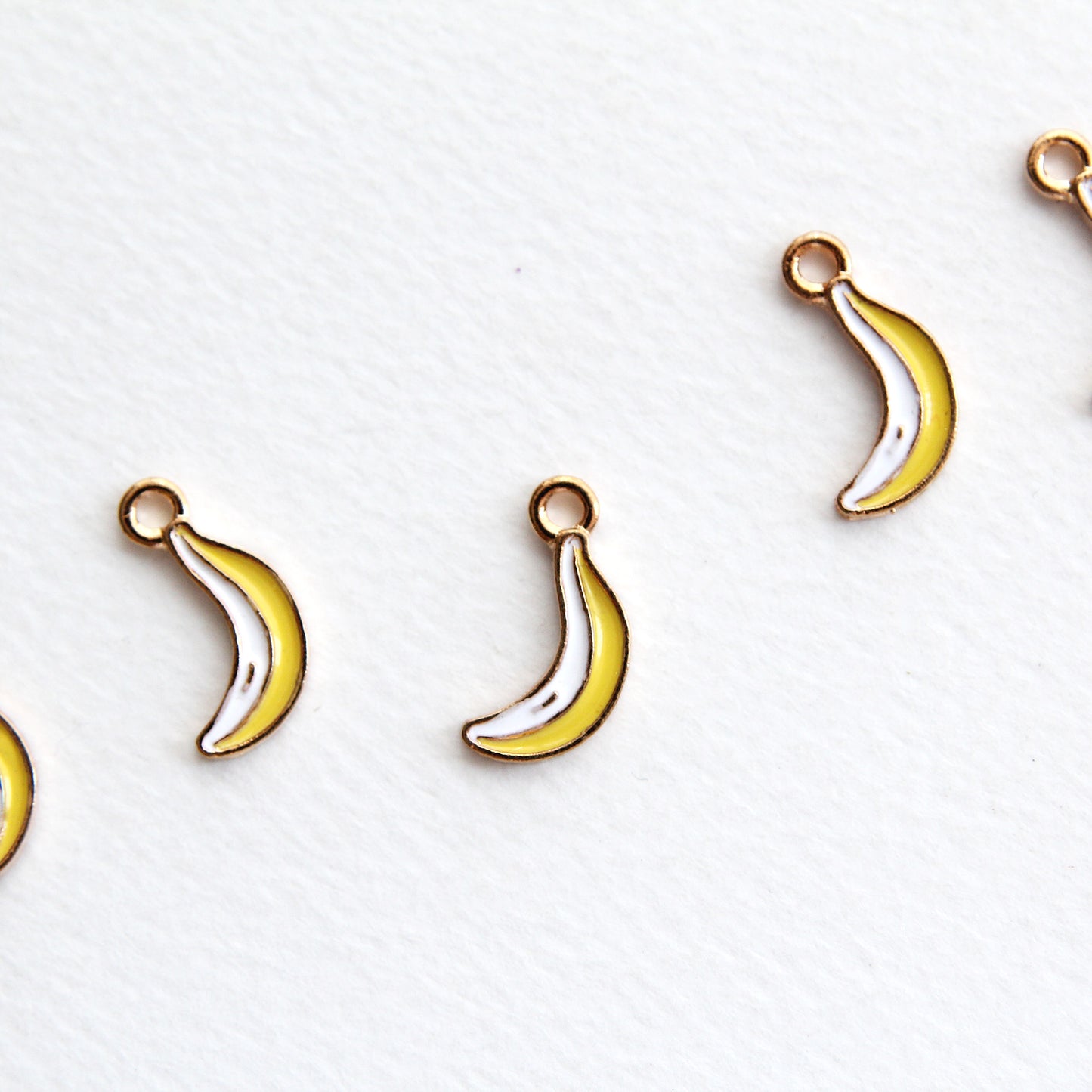 5pcs Enamel Fruit Charms[J524]