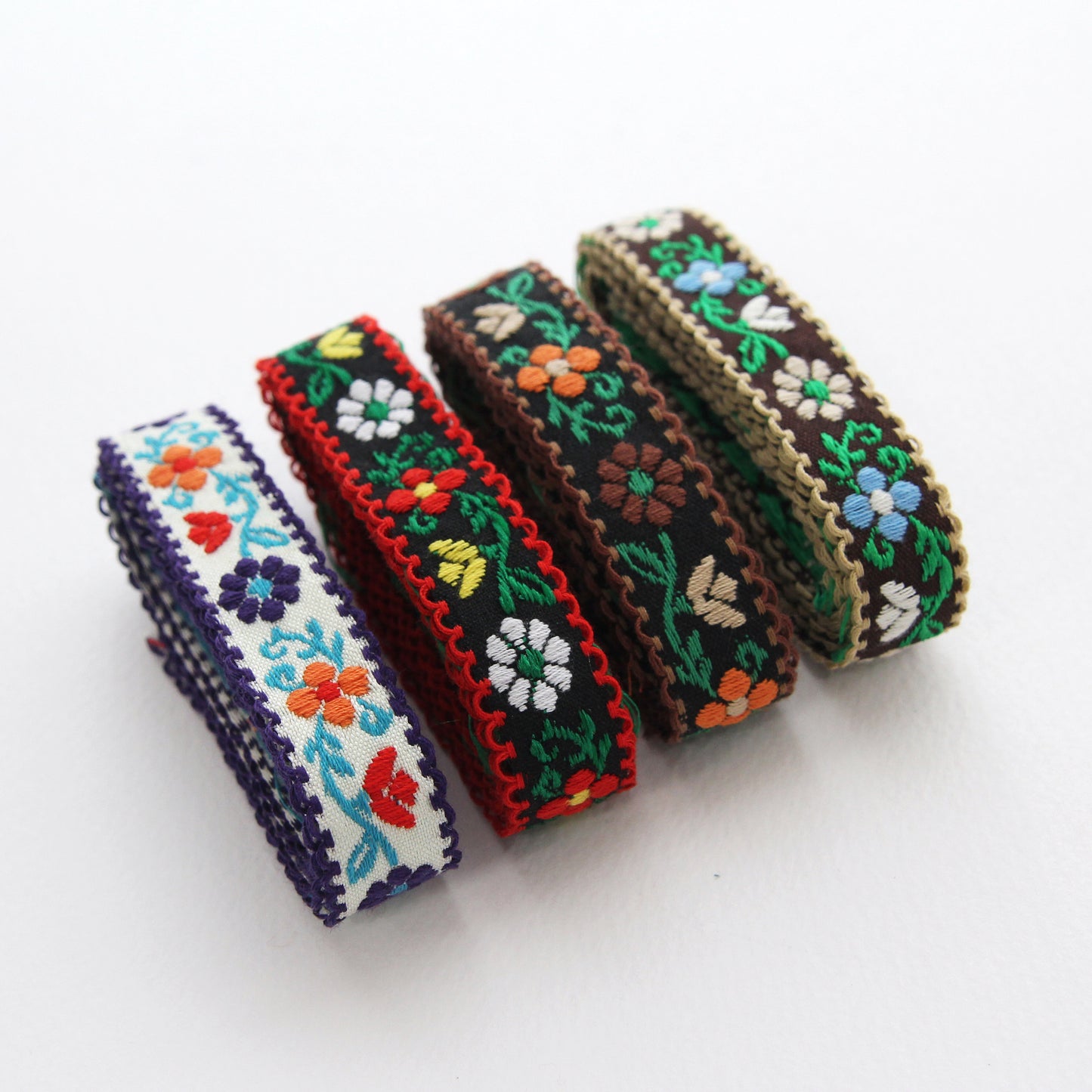 Blossom Stitch Ribbon 0.59inch (1.5cm) x 2/5/10Yards