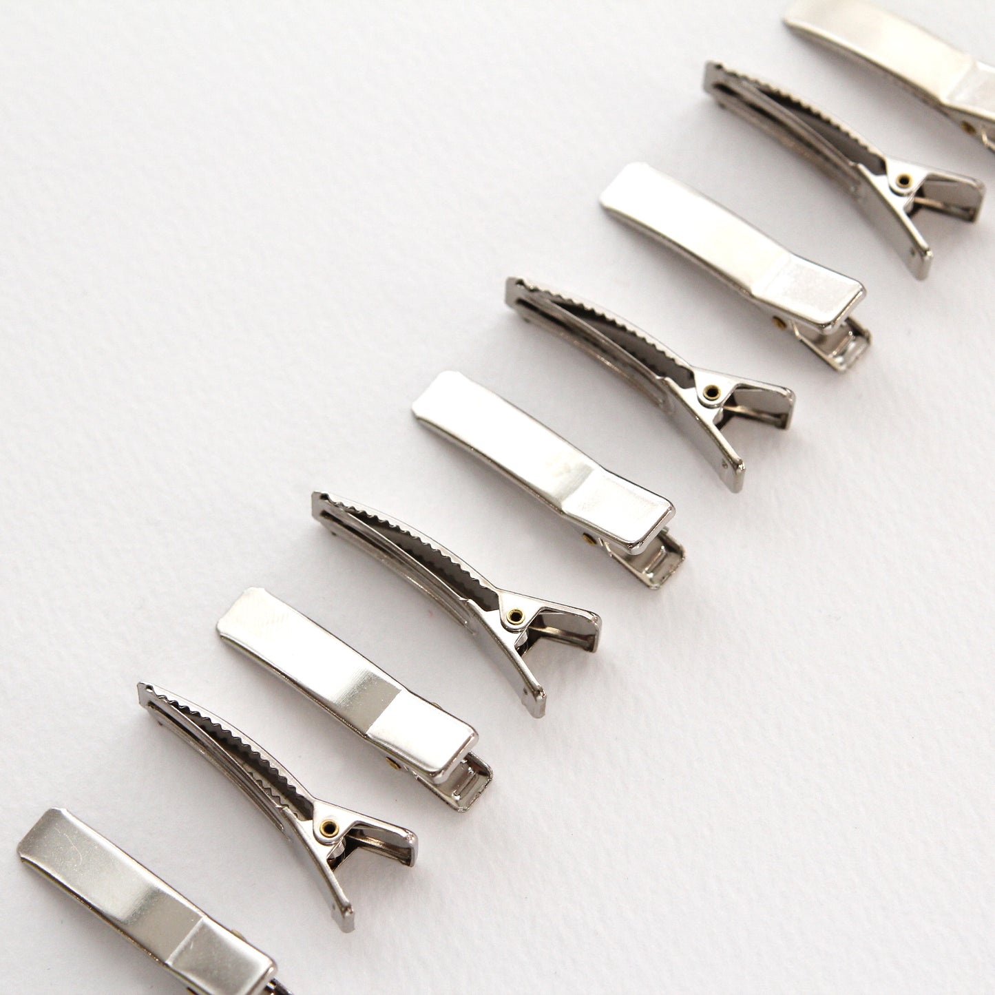 1.37inch(3.5cm) Silver Alligator Clips 5/10/50pcs