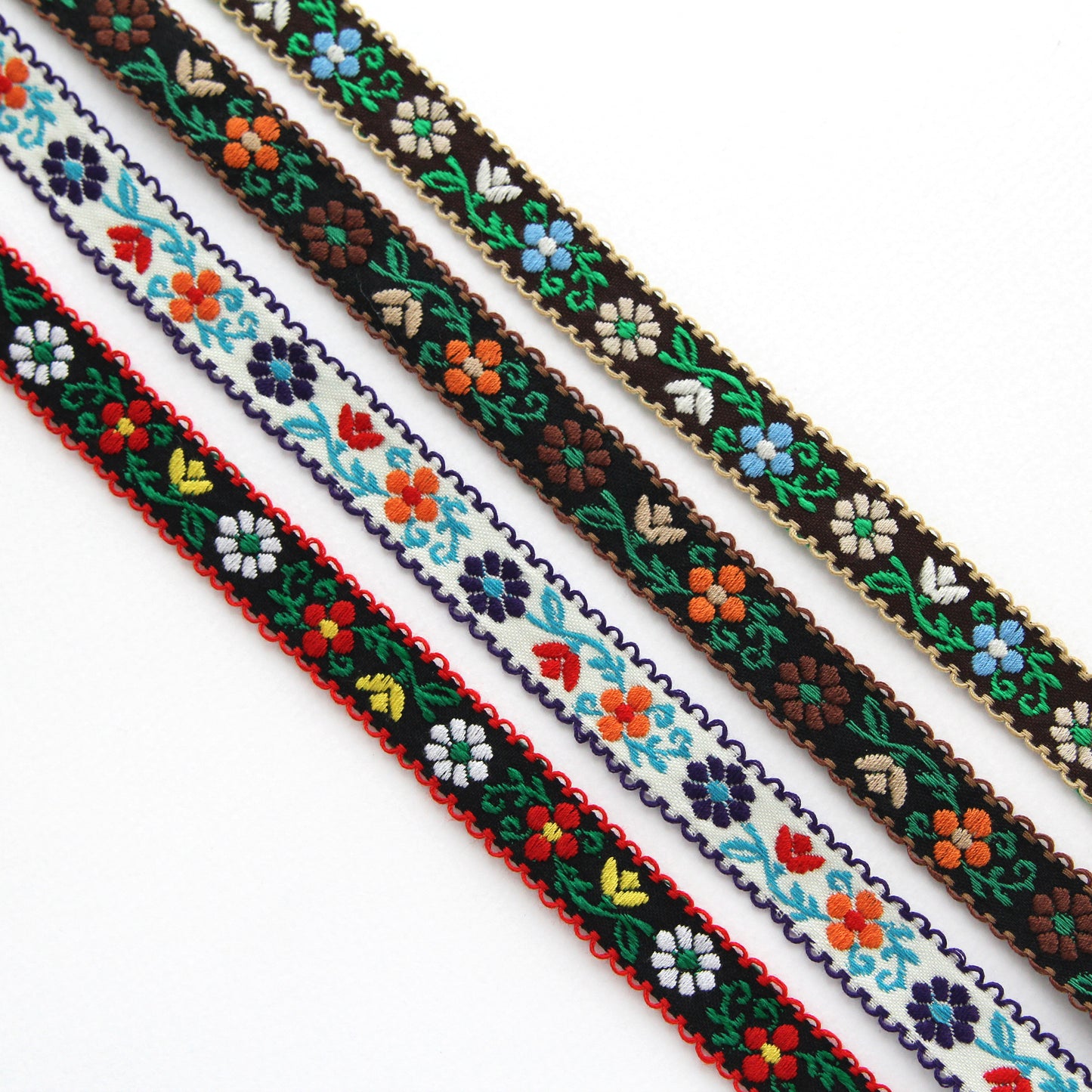 Blossom Stitch Ribbon 0.59inch (1.5cm) x 2/5/10Yards