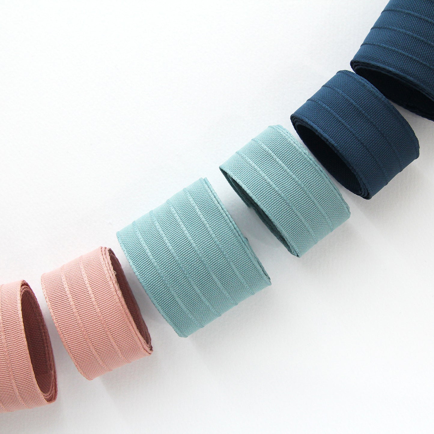 Stripe Mesh Ribbon 1.06/1.57inch (2.7cm/4cm)x2Yards
