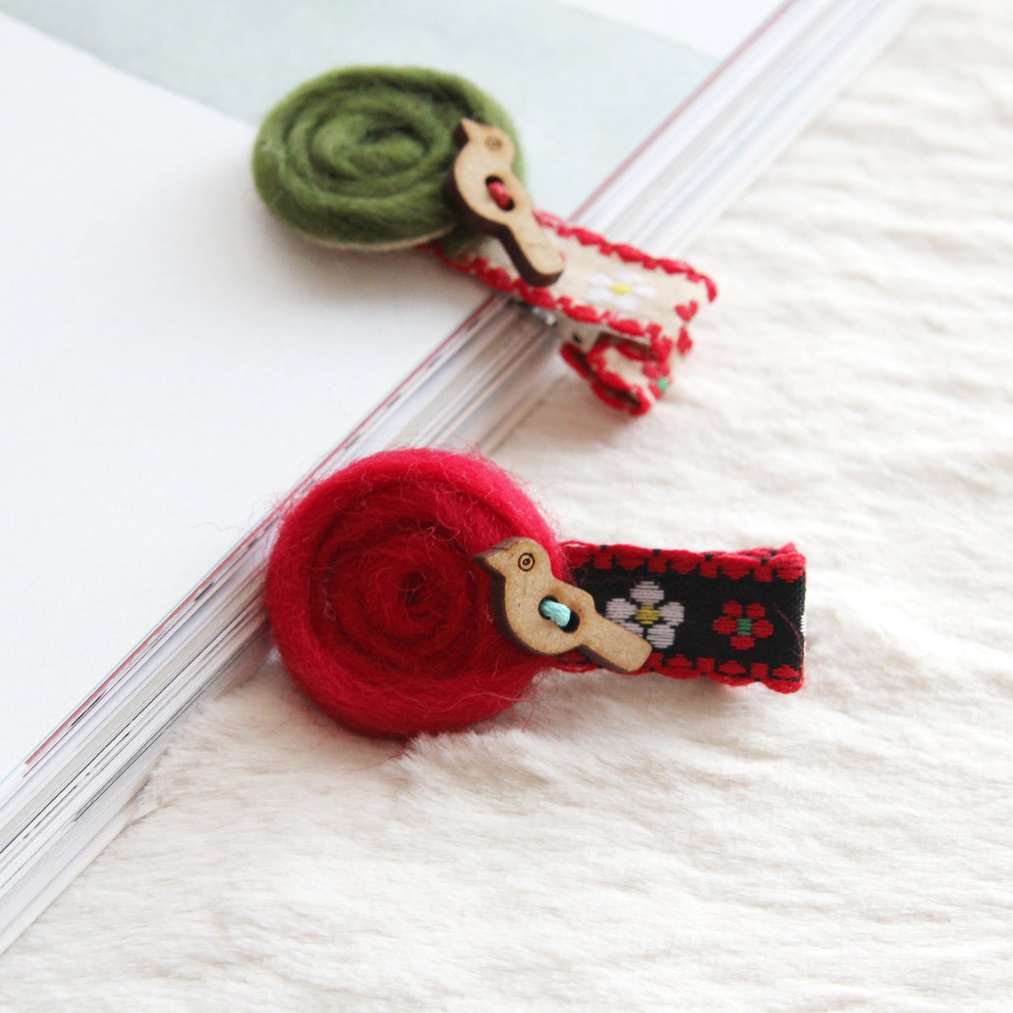 Daisy Flower Embroidery Ribbon 0.51inch (1.3cm) x 2/5/10Yards