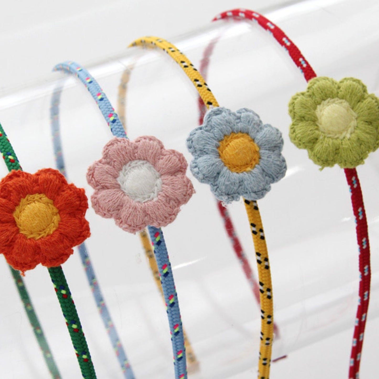 5pcs Blossom Embroidered Embellishments[P307]