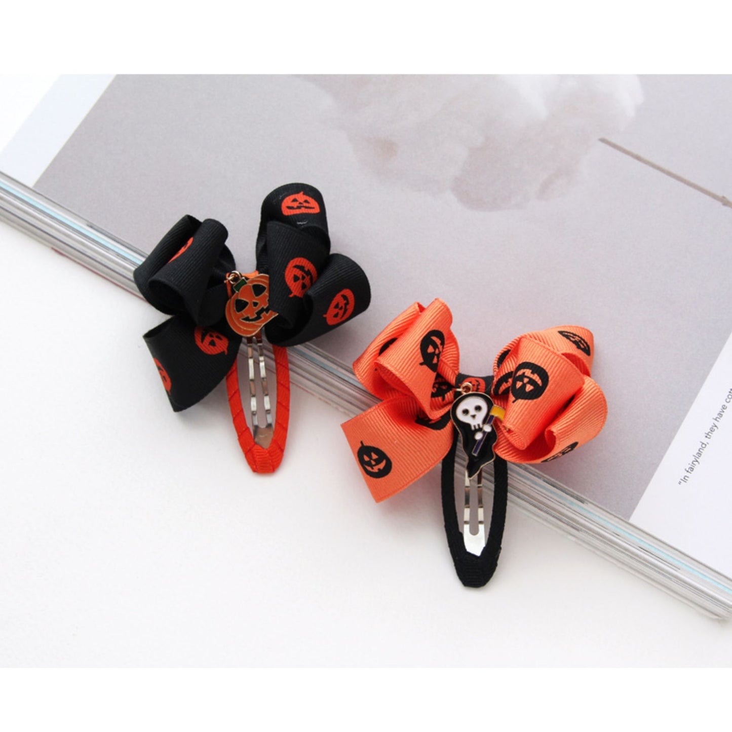 Halloween Girls' Hair Tie&Hair Snap Clip