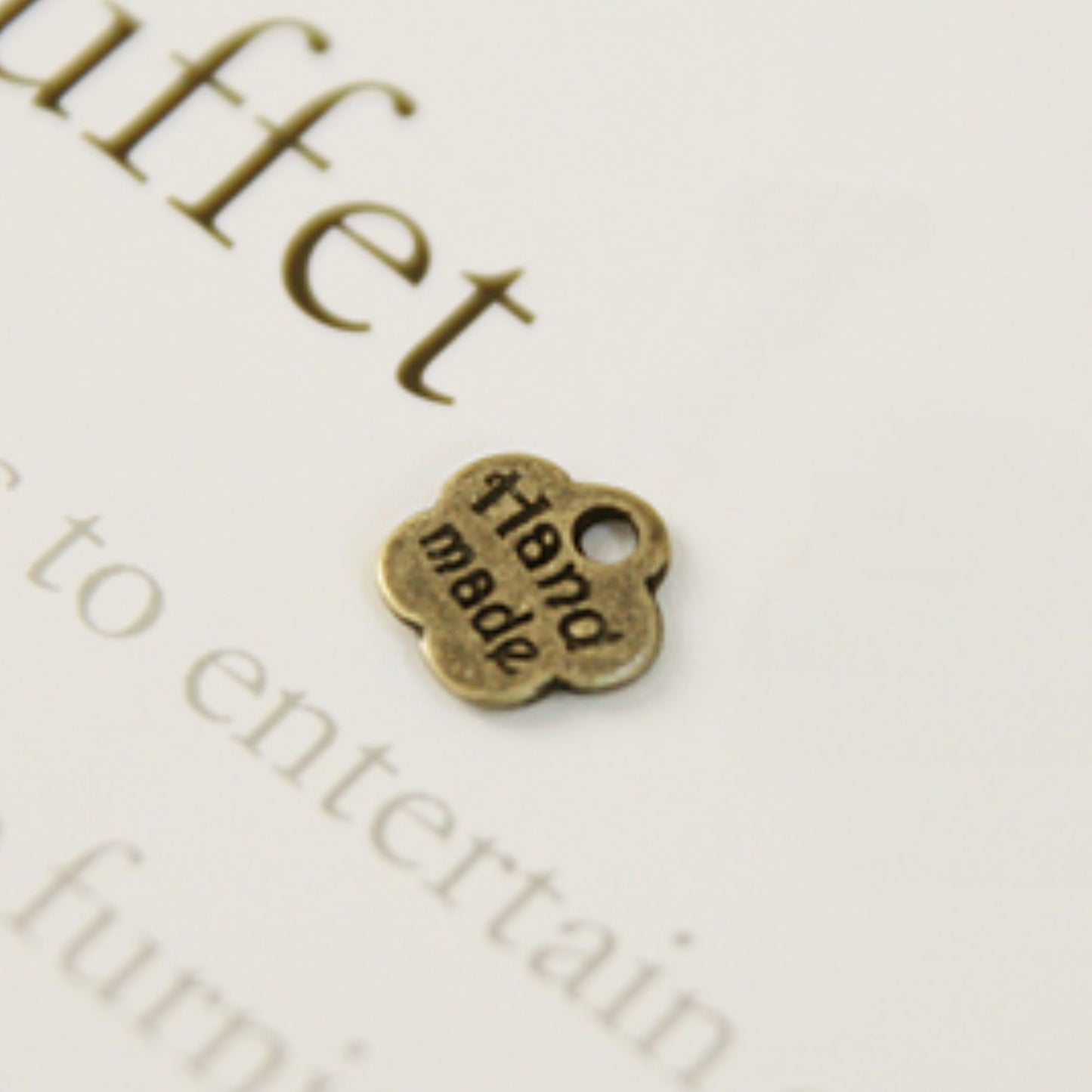 4/10/30/50pcs Flower Charms [J21]