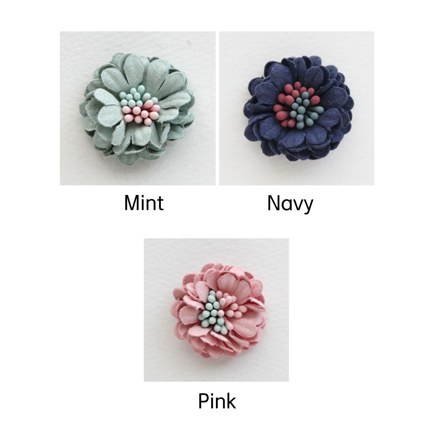 4/10pcs Blossom Corsage,Hair Clip DIY Making[O150]