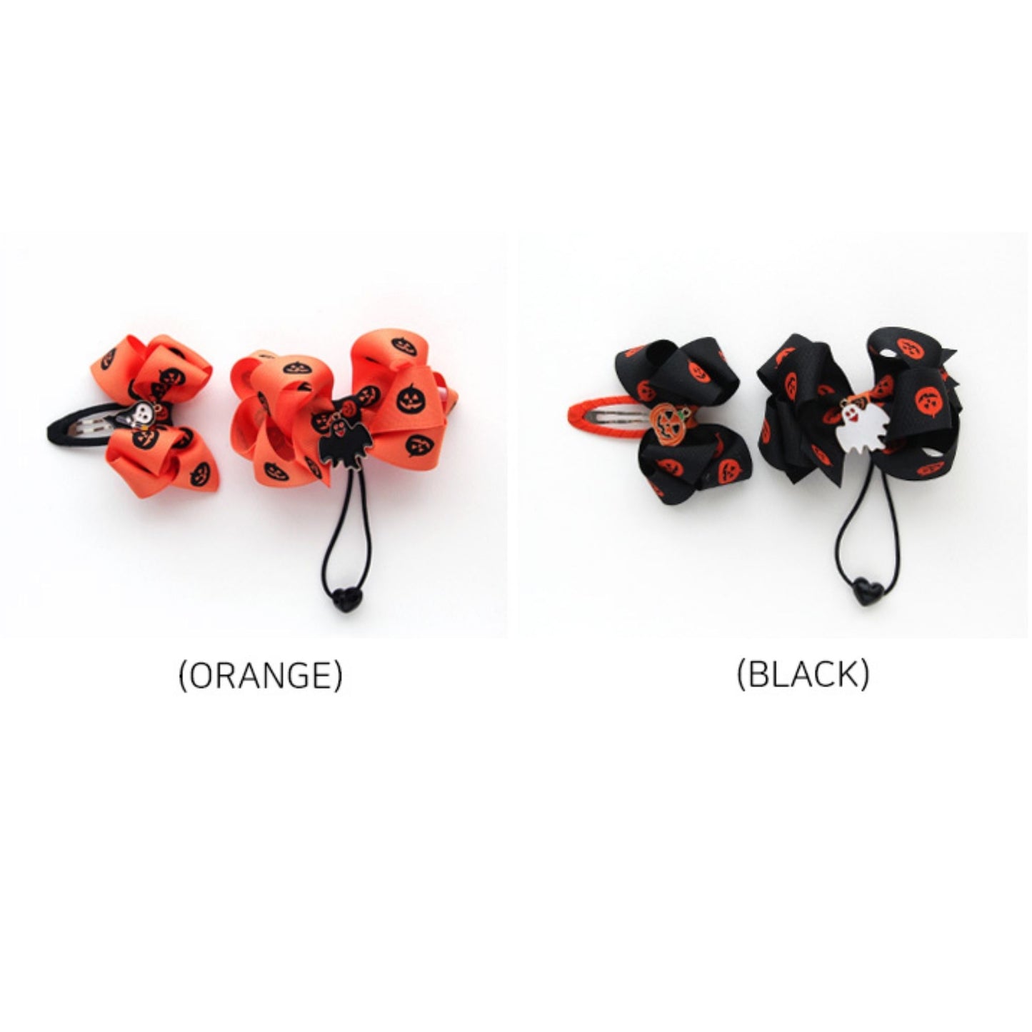 Halloween Girls' Hair Tie&Hair Snap Clip